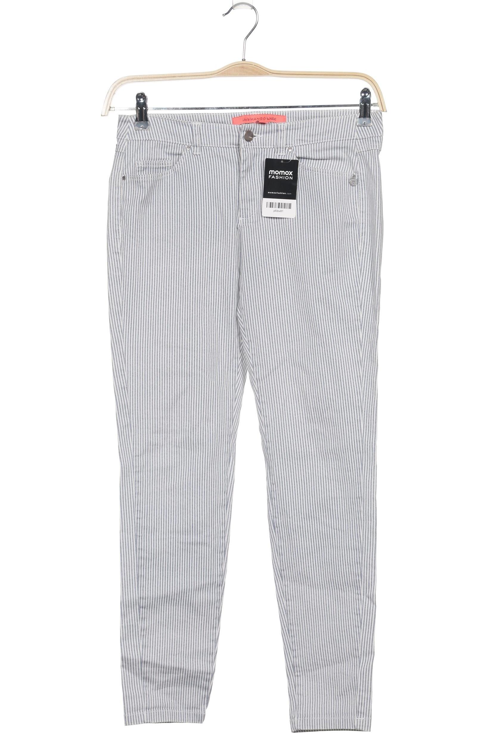 

Mango Damen Jeans, grau, Gr. 38