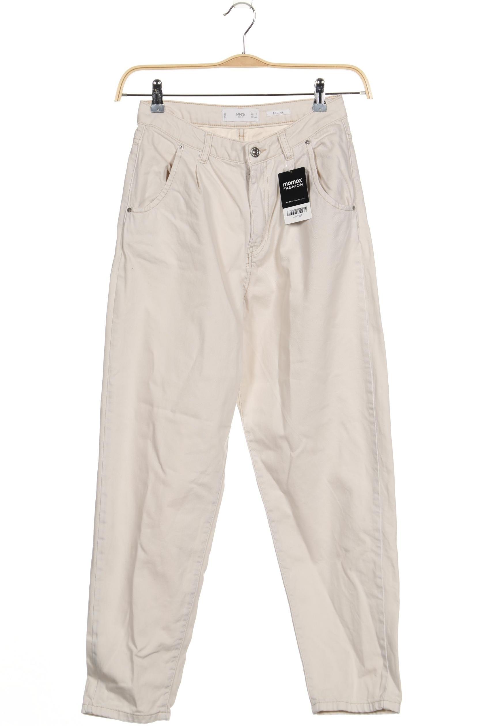 

Mango Damen Jeans, beige, Gr. 36