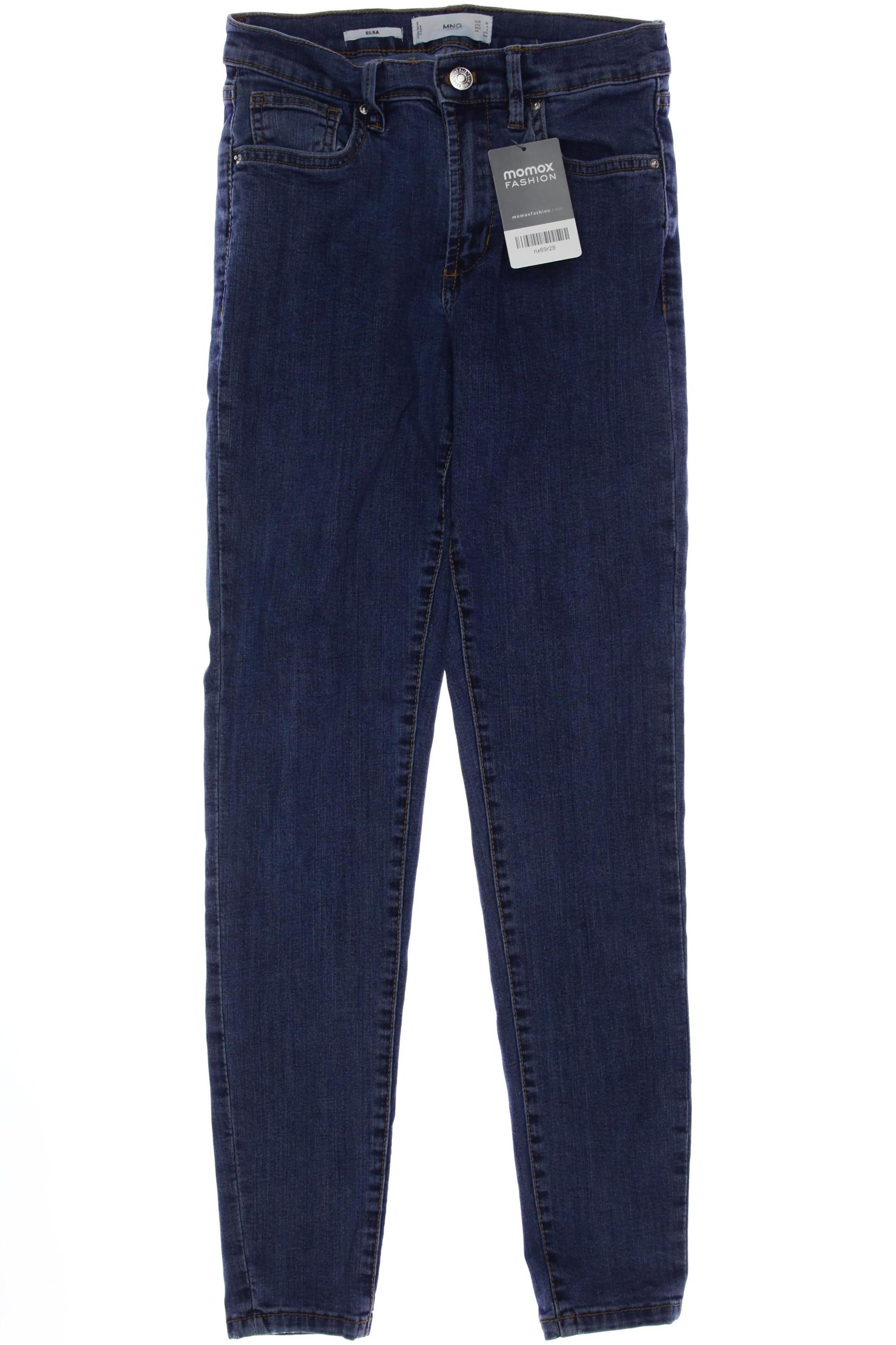 

Mango Damen Jeans, marineblau, Gr. 36