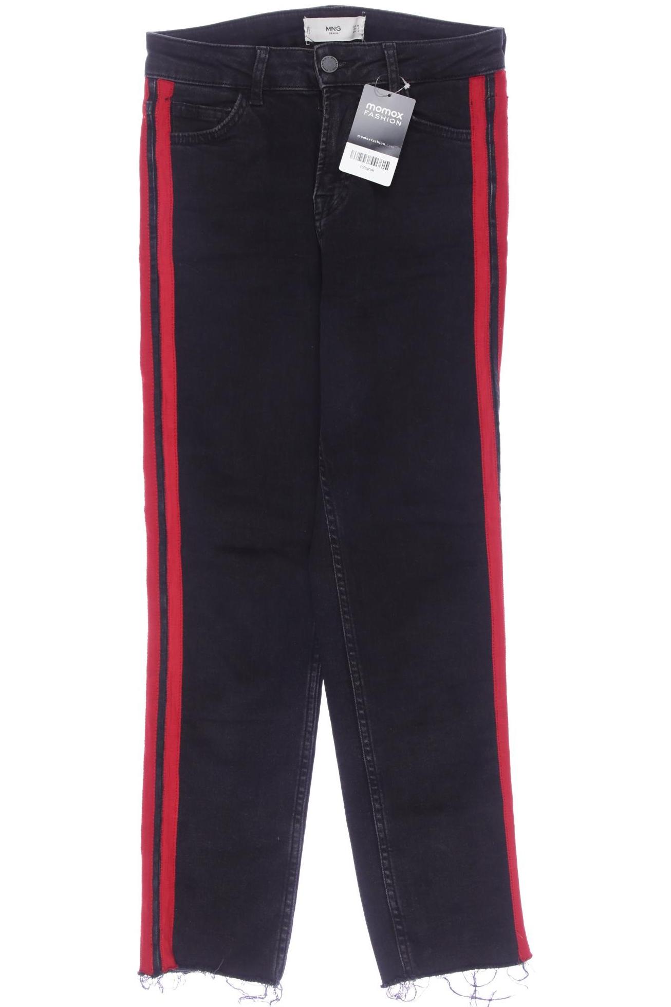Thumbnail - Mango Damen Jeans, schwarz, Gr. 34