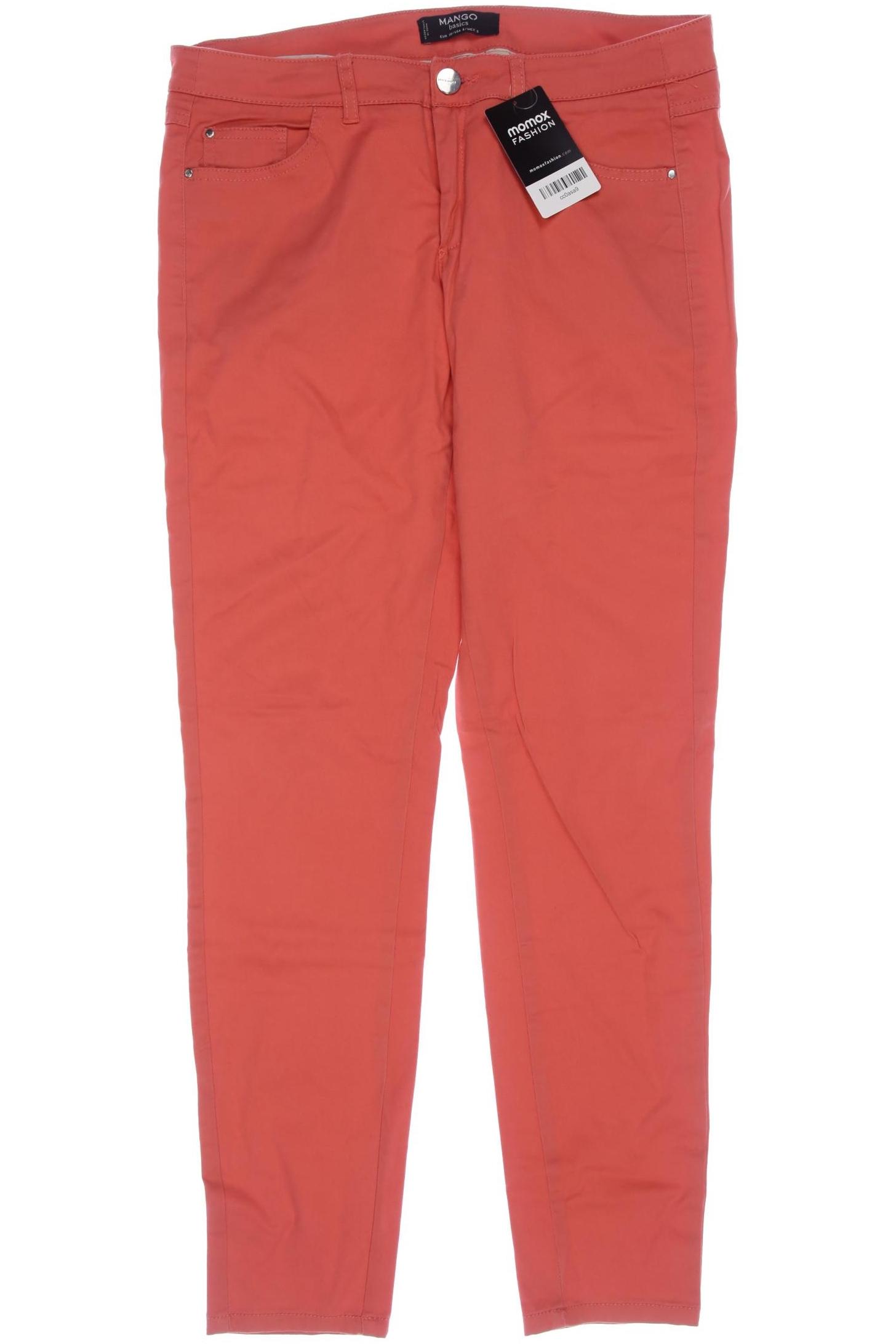 

Mango Damen Jeans, orange, Gr. 38