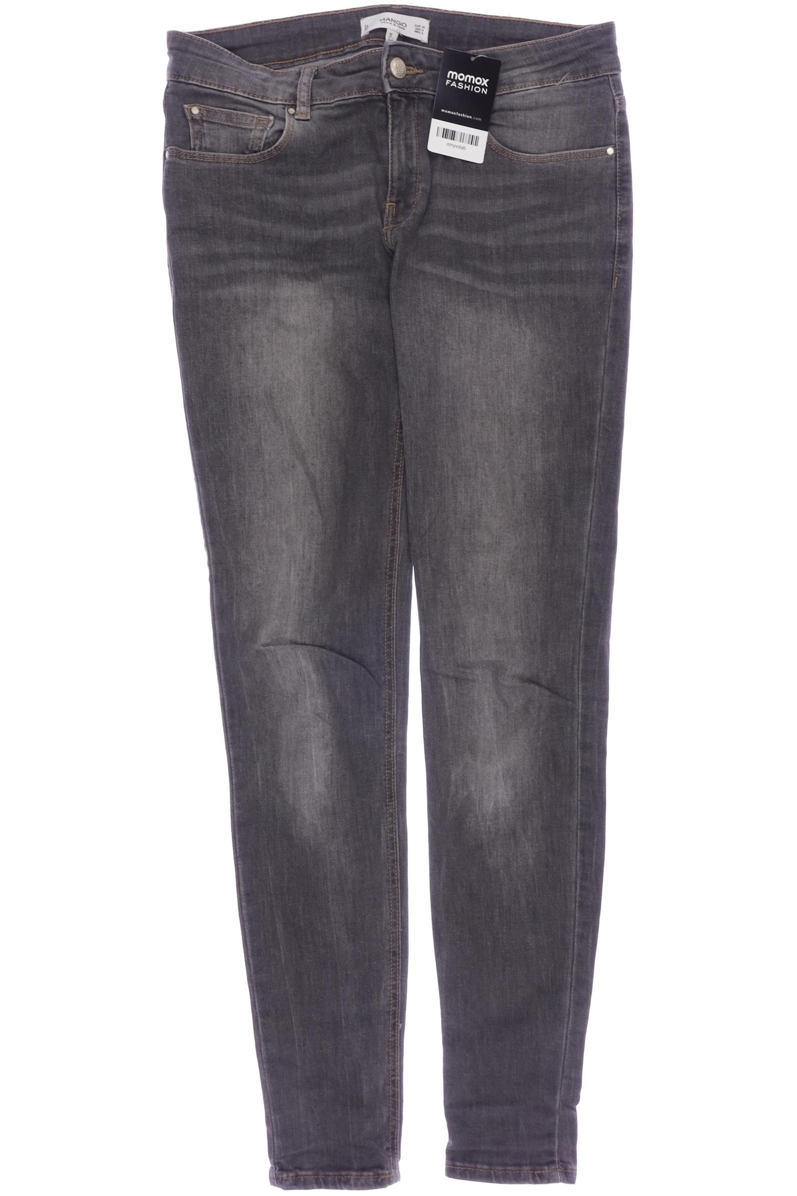 

Mango Damen Jeans, grau, Gr. 38