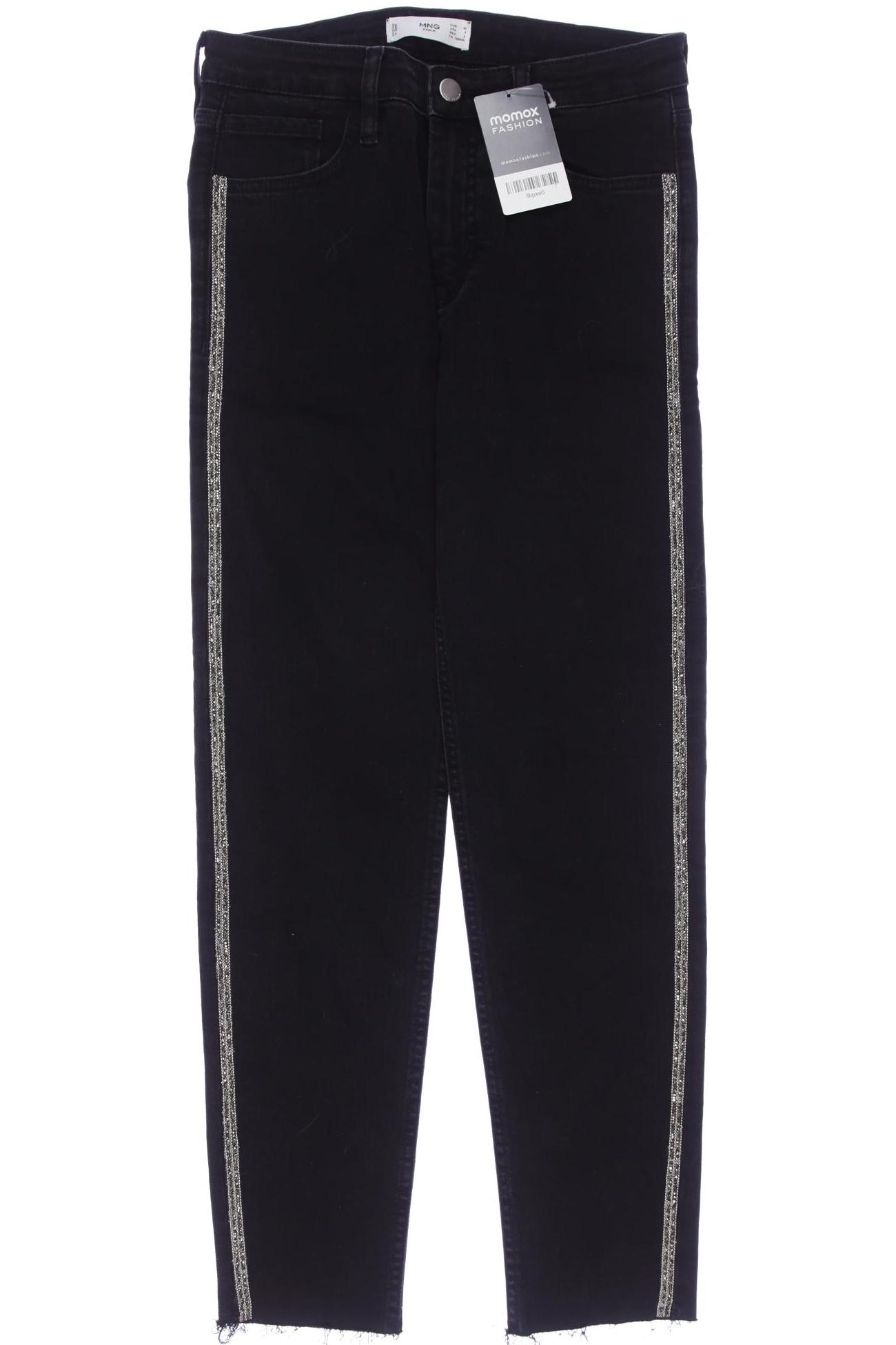 

Mango Damen Jeans, schwarz, Gr. 36