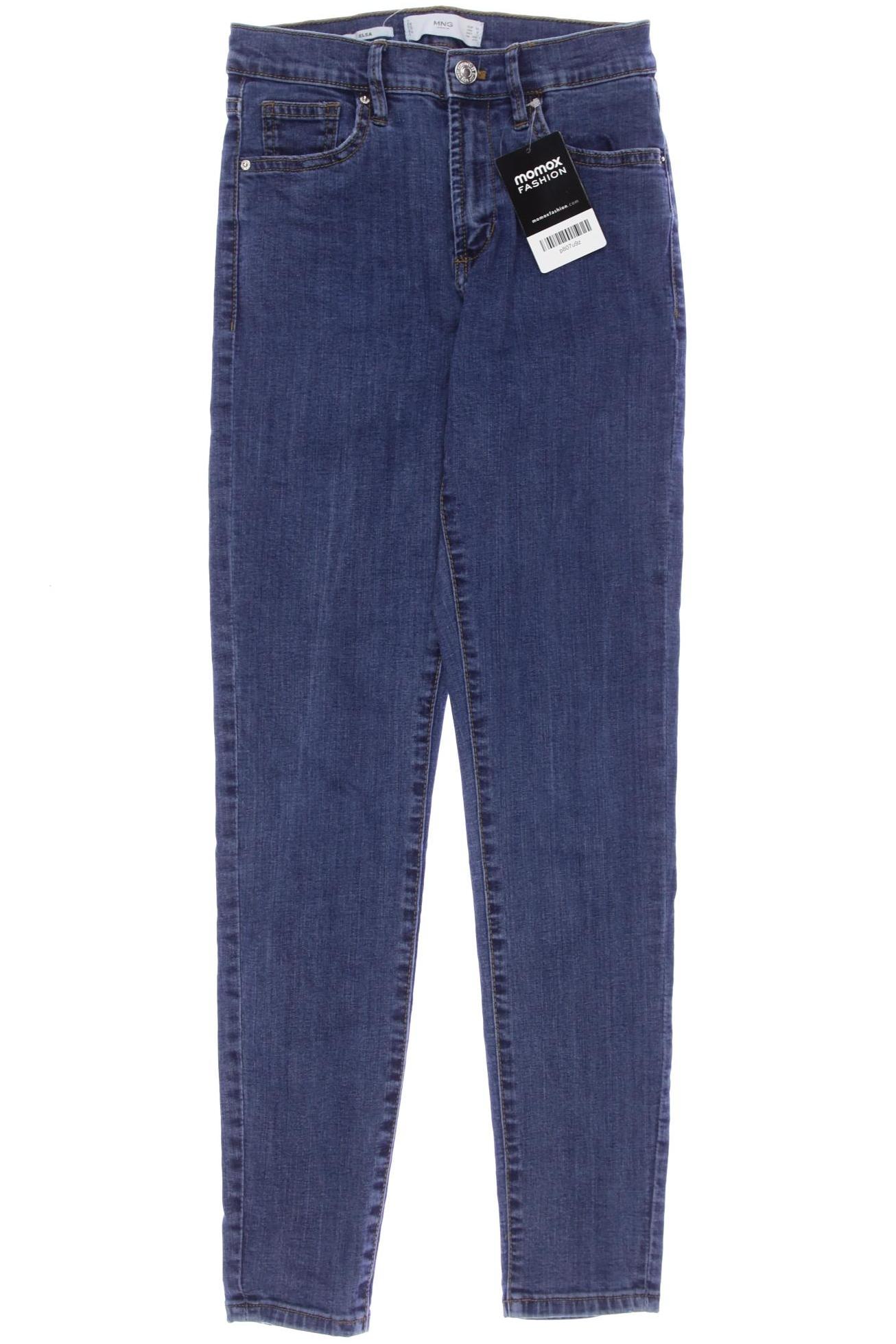 

Mango Damen Jeans, marineblau, Gr. 34