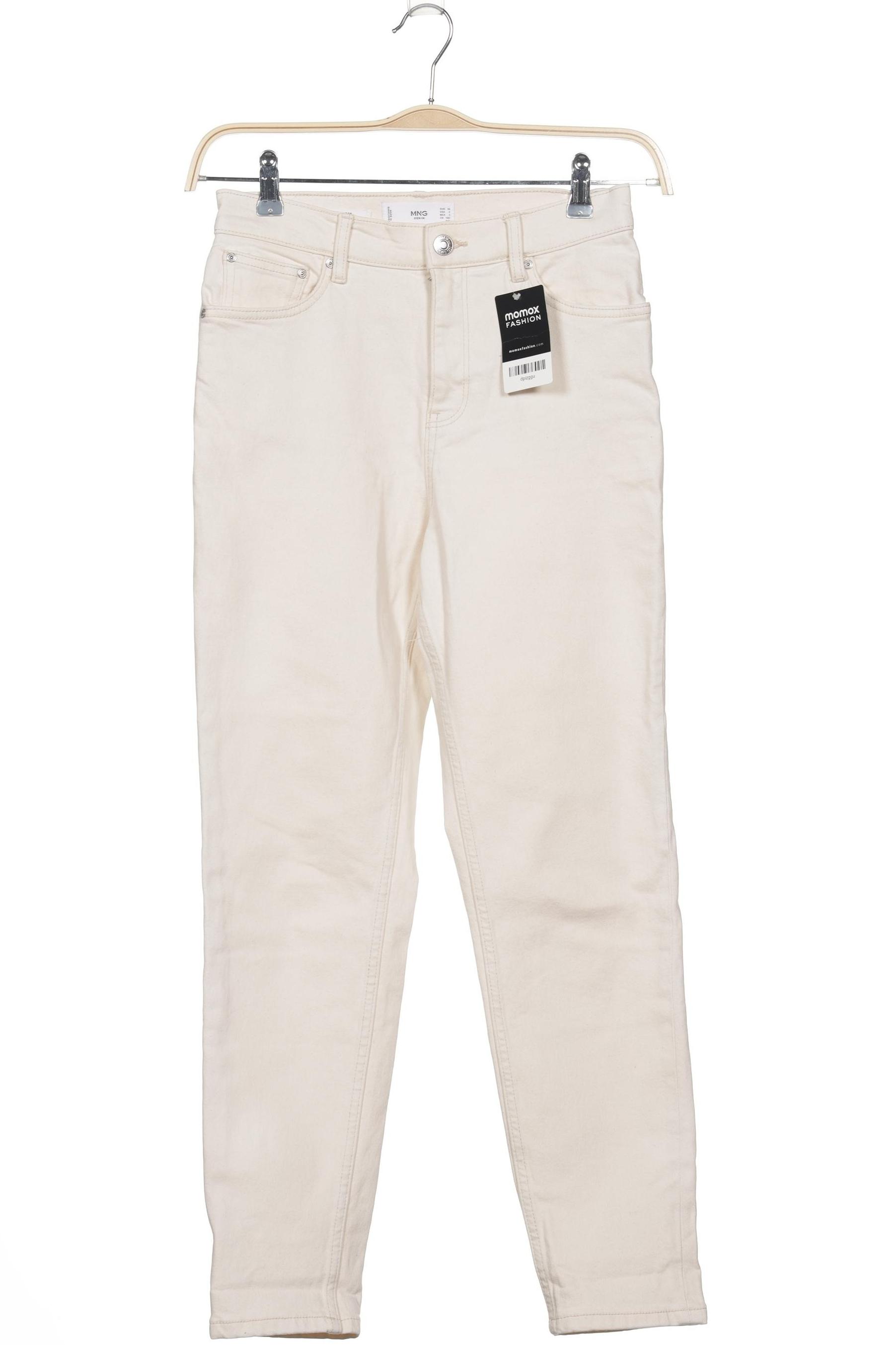 

Mango Damen Jeans, cremeweiß, Gr. 36
