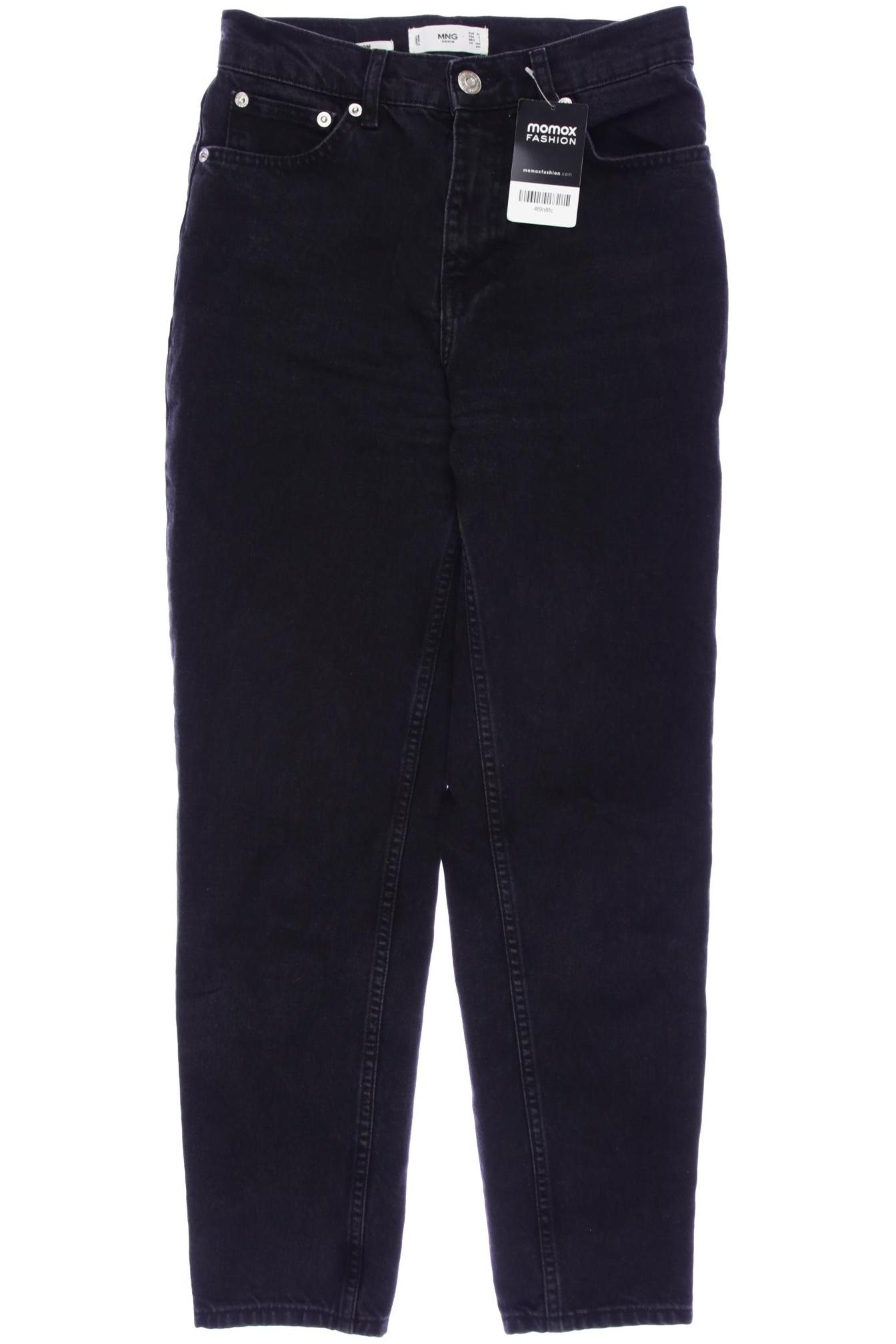 

Mango Damen Jeans, schwarz, Gr. 34