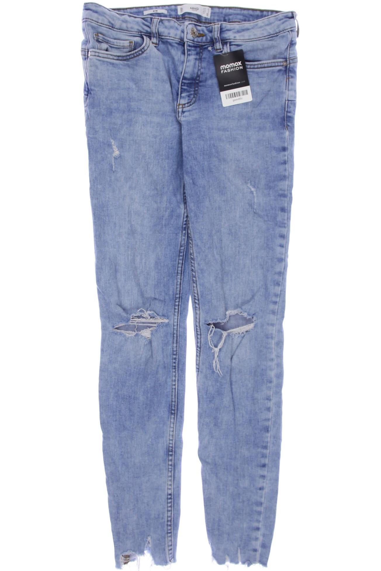 

Mango Damen Jeans, blau, Gr. 38