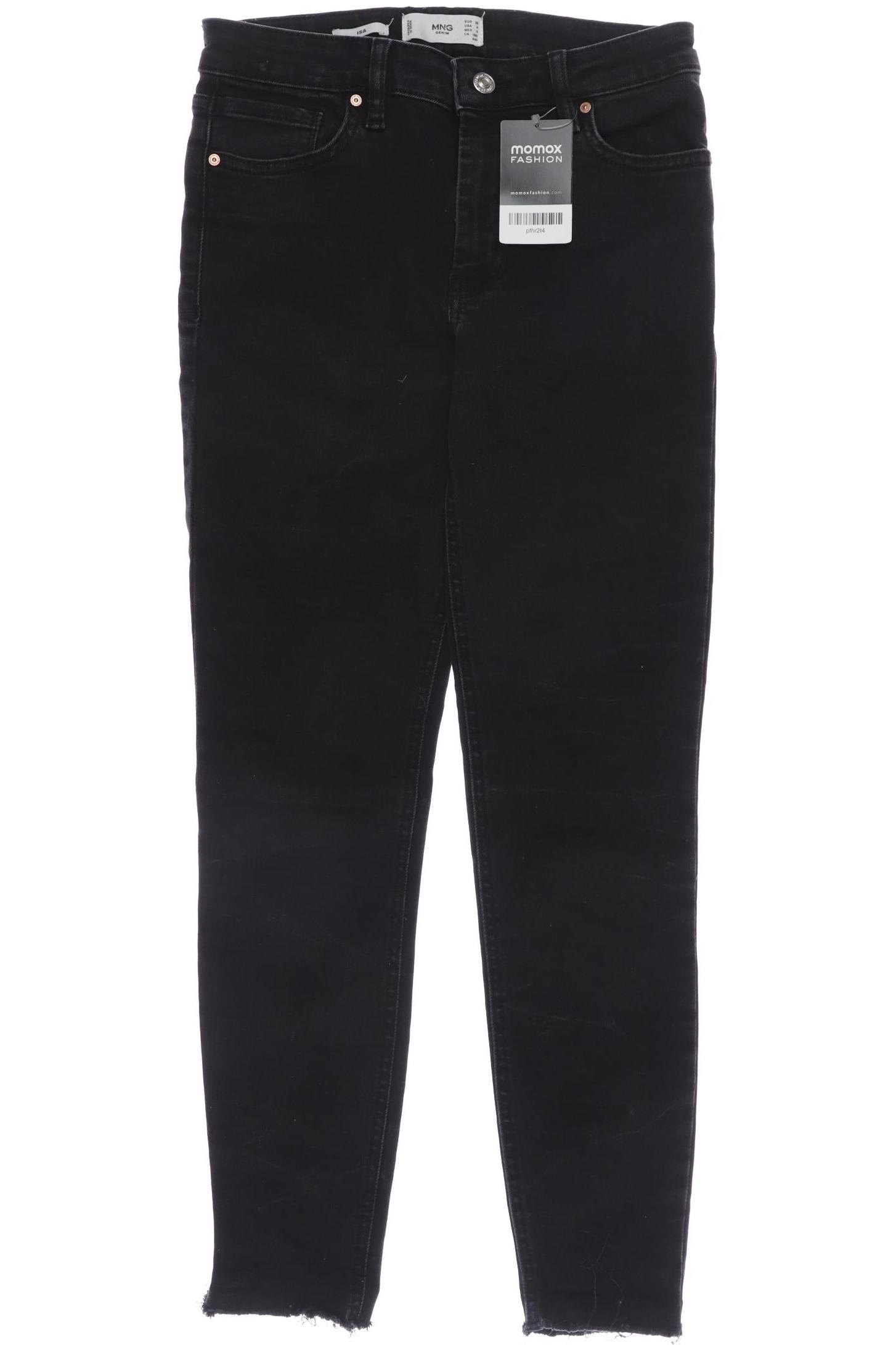 

Mango Damen Jeans, schwarz, Gr. 36