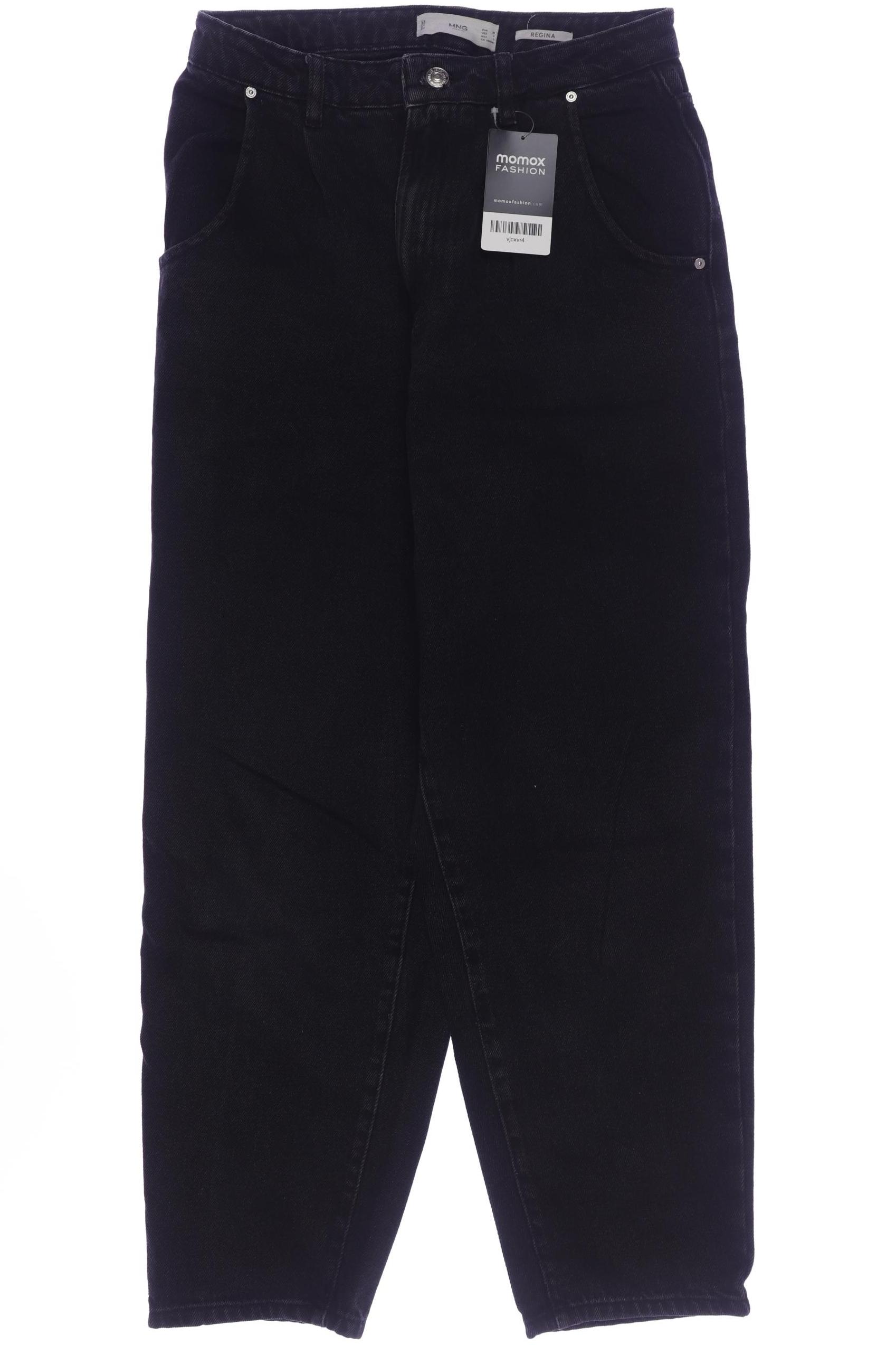 

Mango Damen Jeans, schwarz, Gr. 38