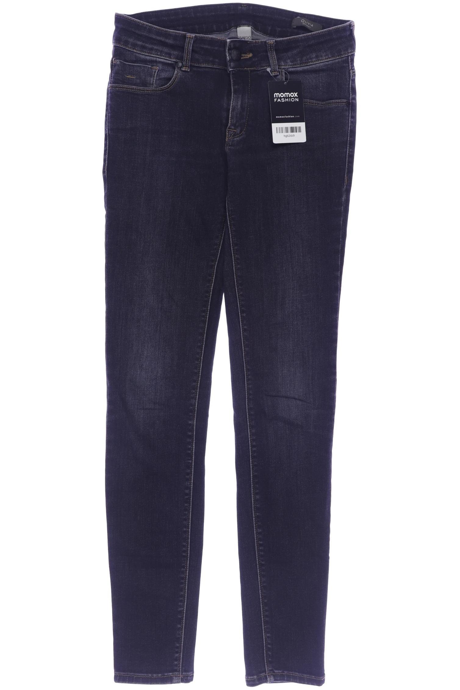 

Mango Damen Jeans, marineblau, Gr. 34