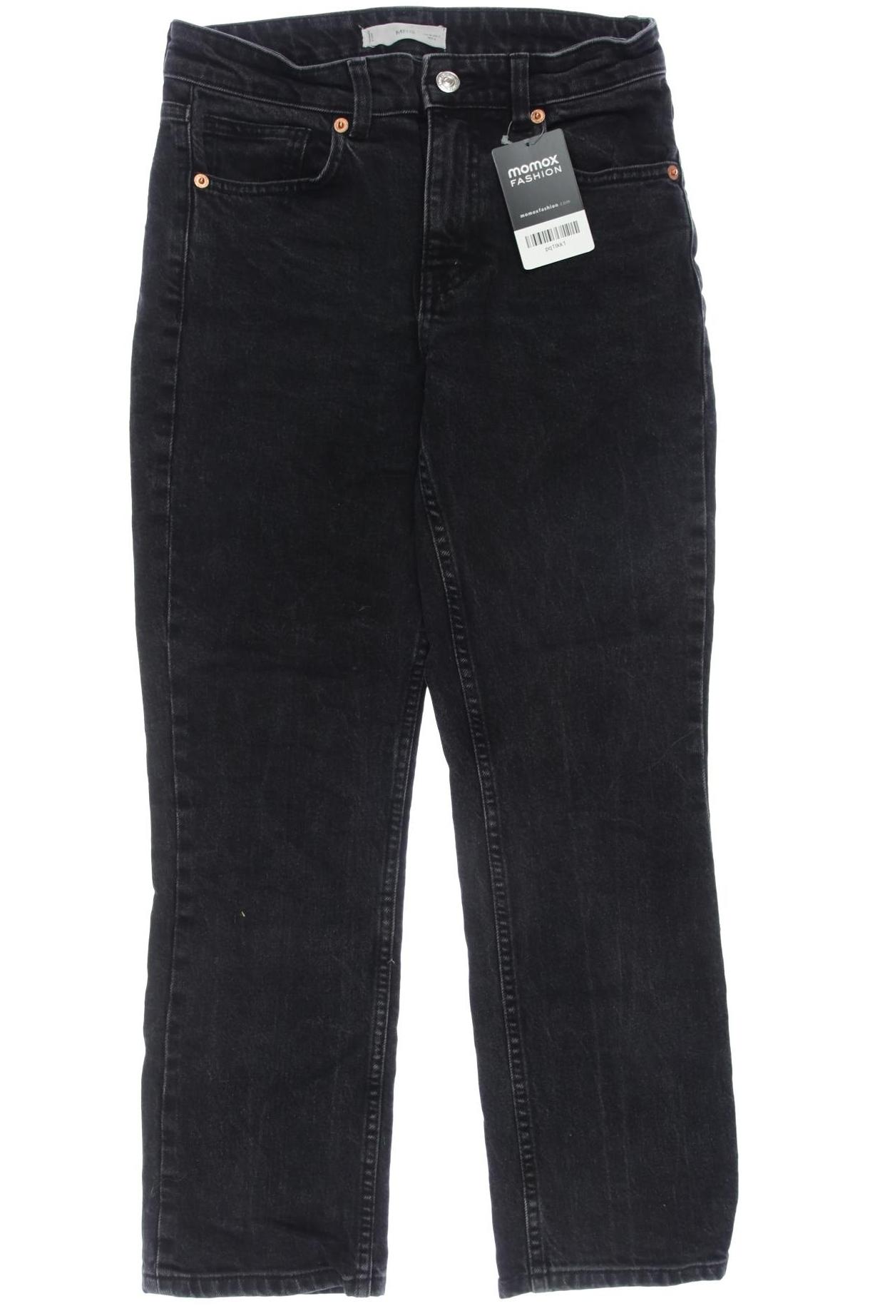 

Mango Damen Jeans, schwarz, Gr. 36