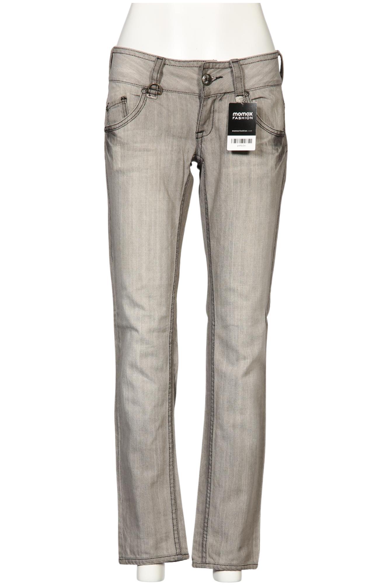 

Mango Damen Jeans, grau, Gr. 38