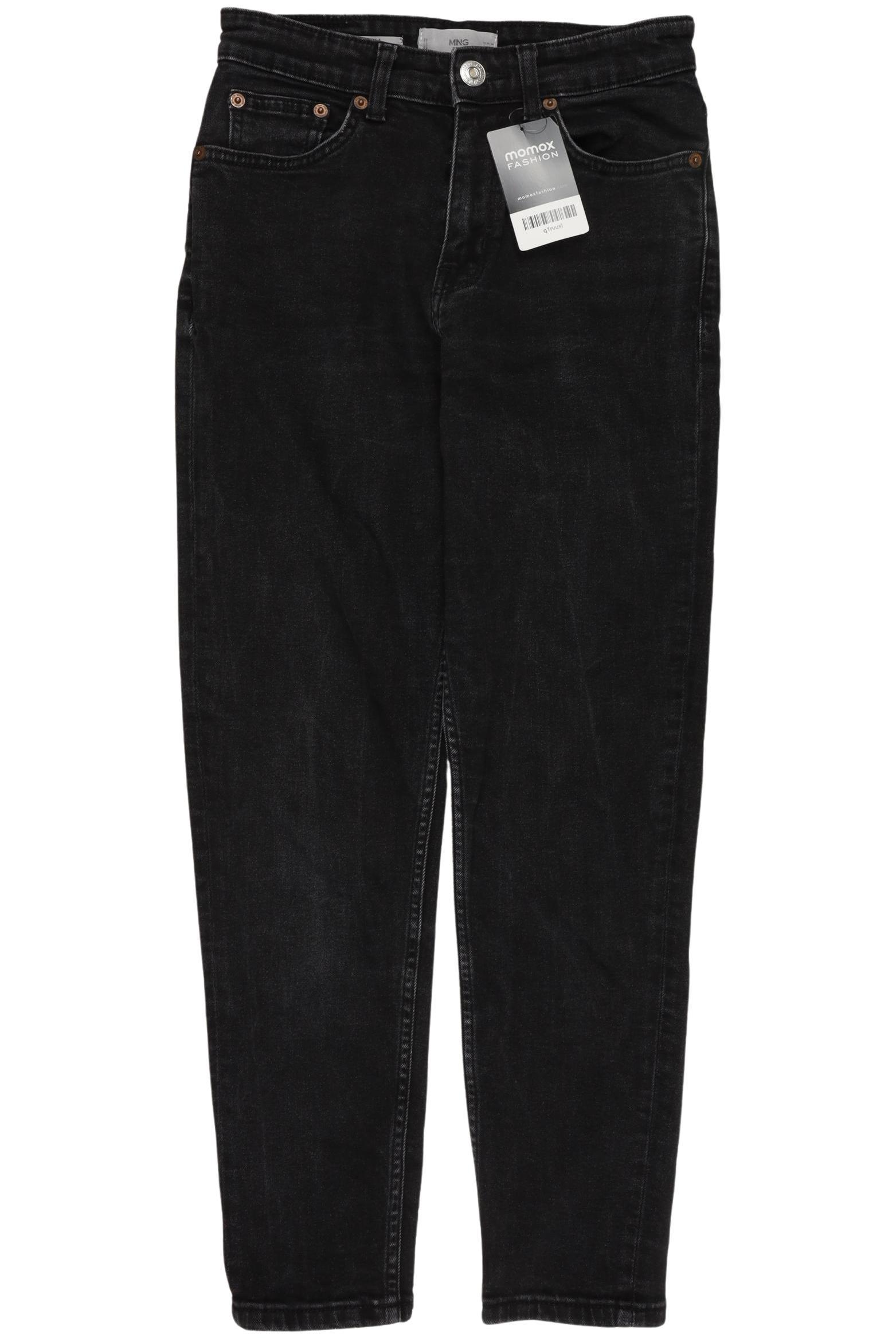 

Mango Damen Jeans, schwarz, Gr. 34