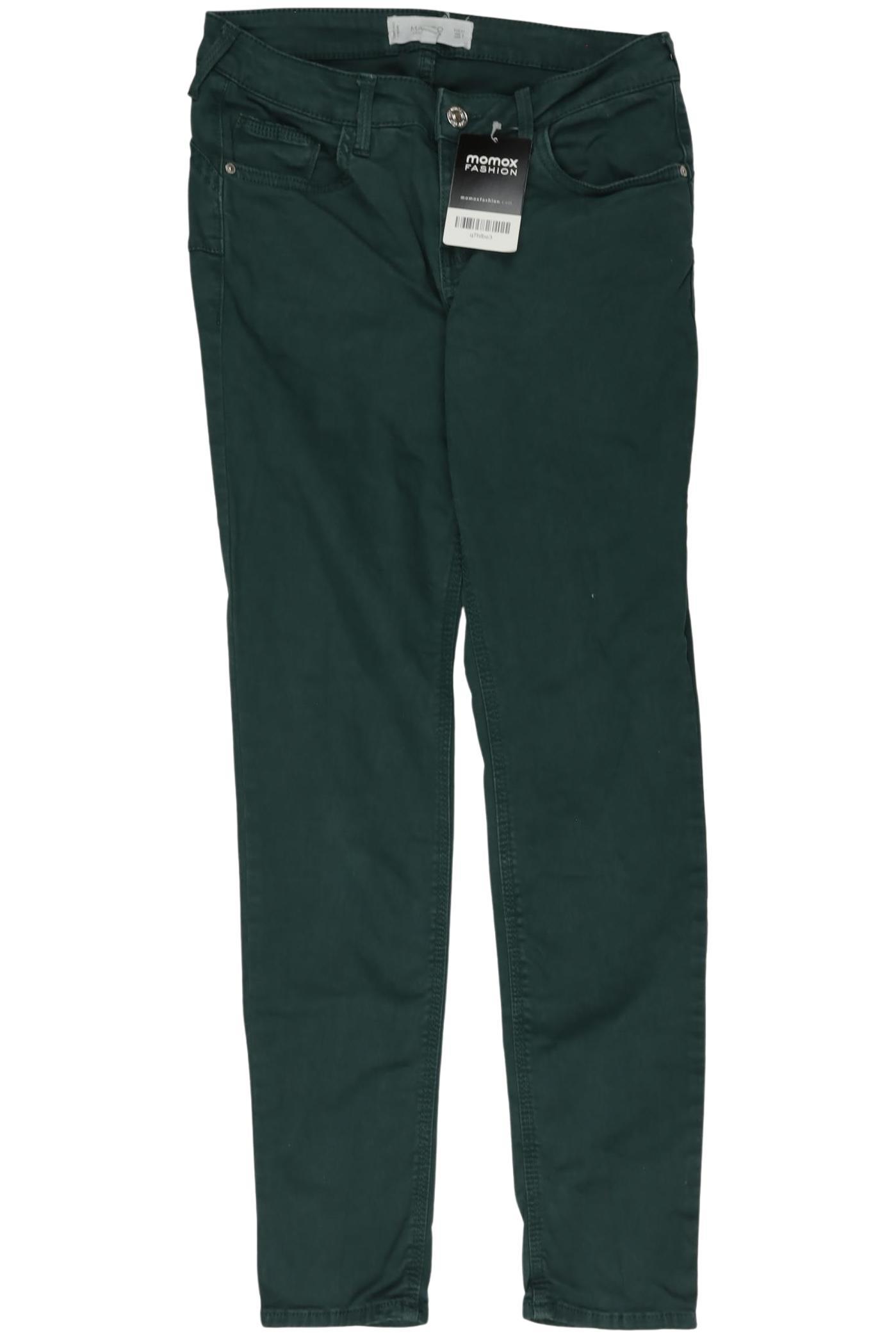 

Mango Damen Jeans, grün, Gr. 34