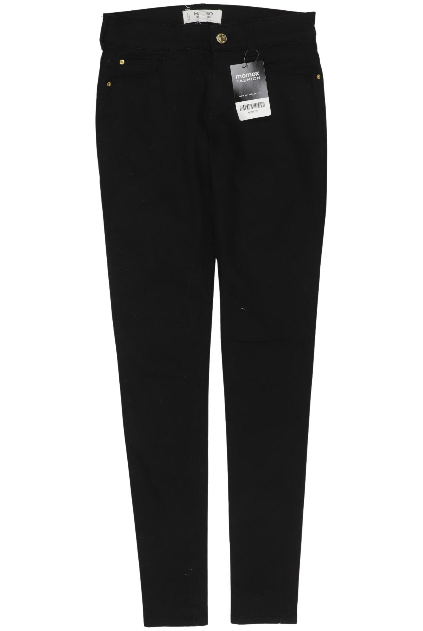

Mango Damen Jeans, schwarz, Gr. 32