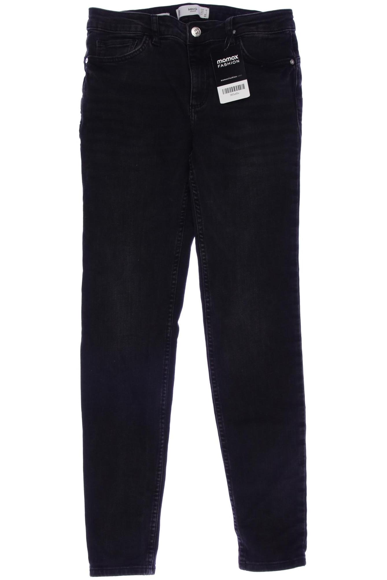 

Mango Damen Jeans, schwarz, Gr. 36