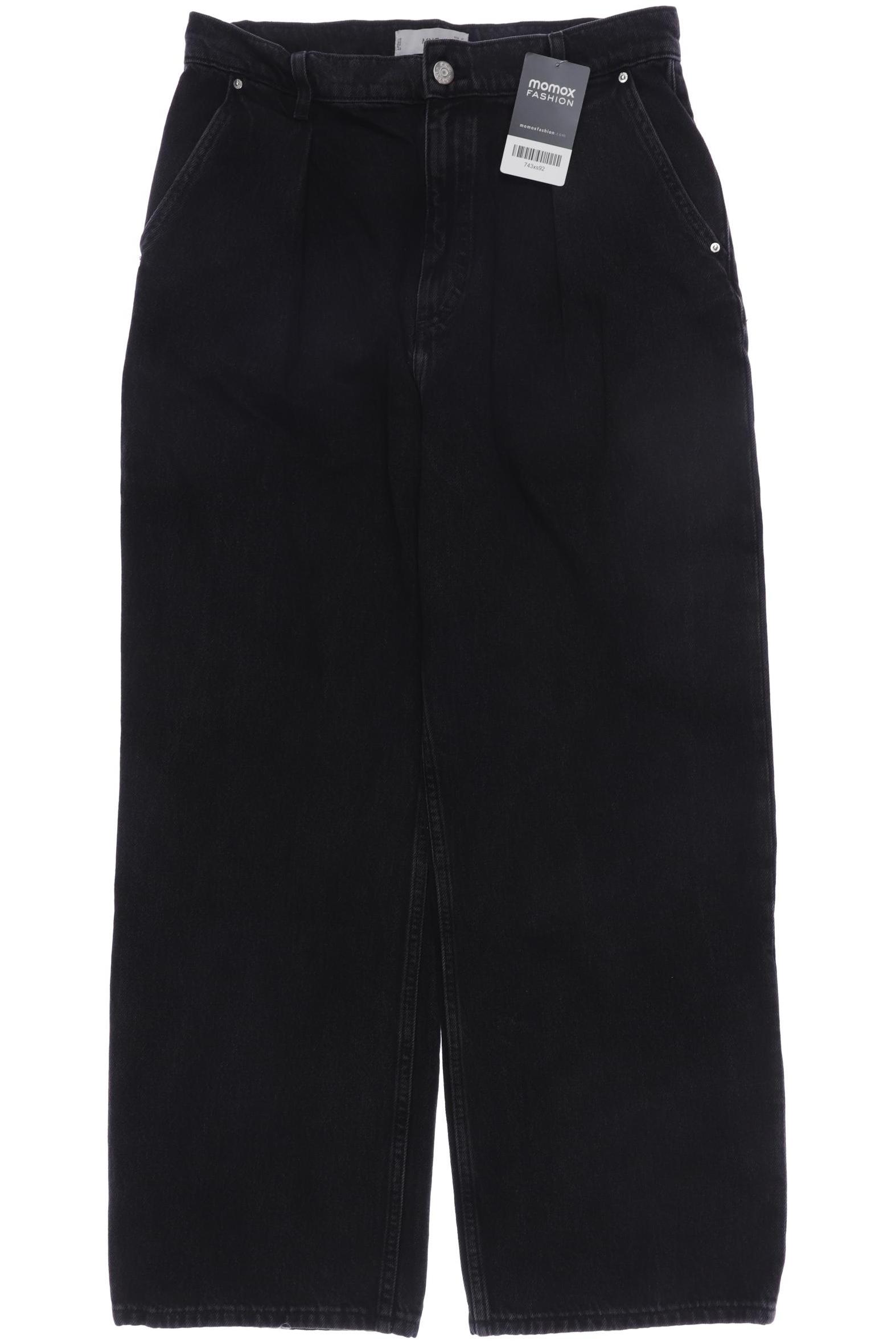 

Mango Damen Jeans, schwarz, Gr. 40