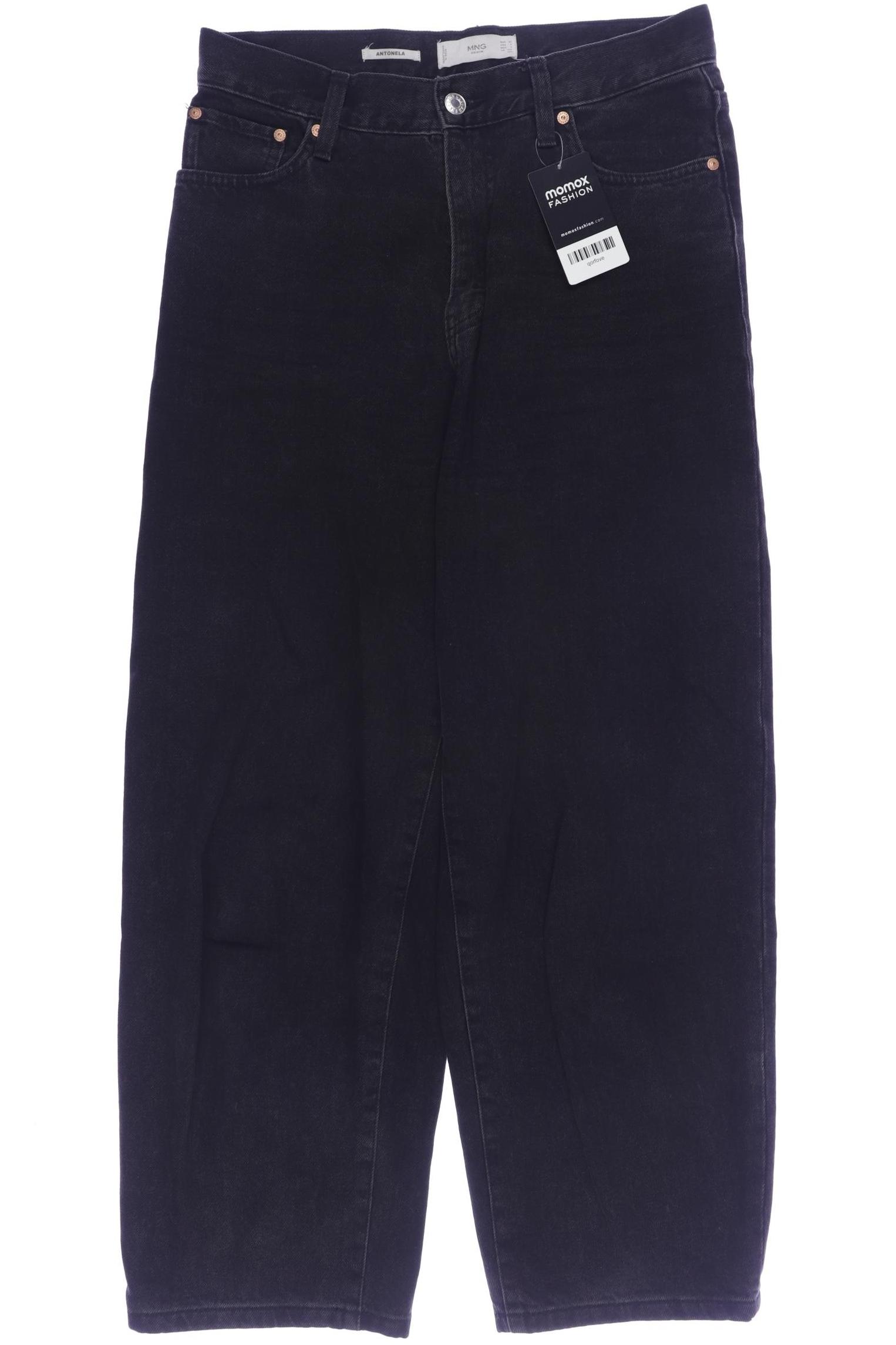 

Mango Damen Jeans, schwarz, Gr. 38