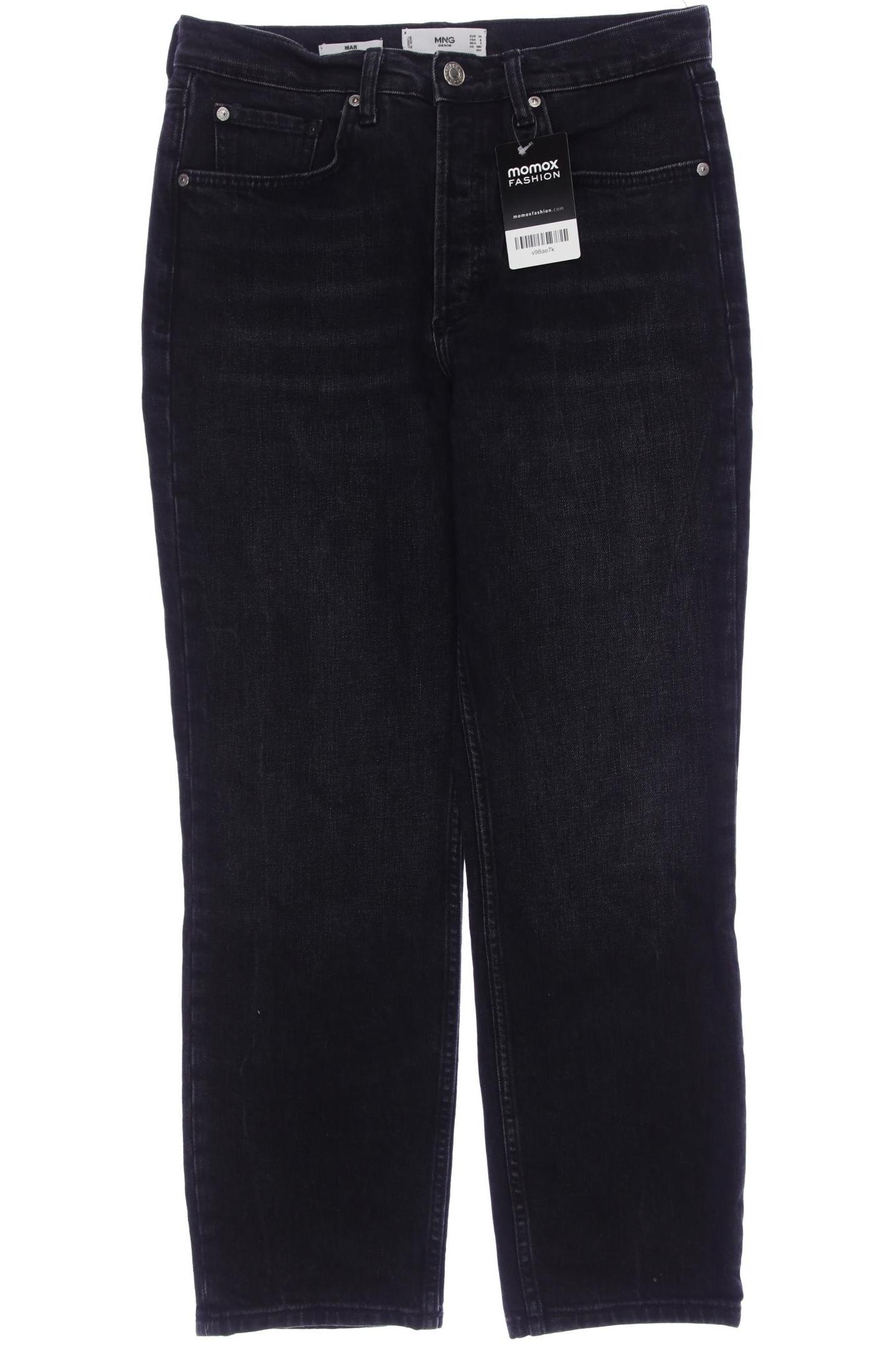 

Mango Damen Jeans, schwarz, Gr. 38