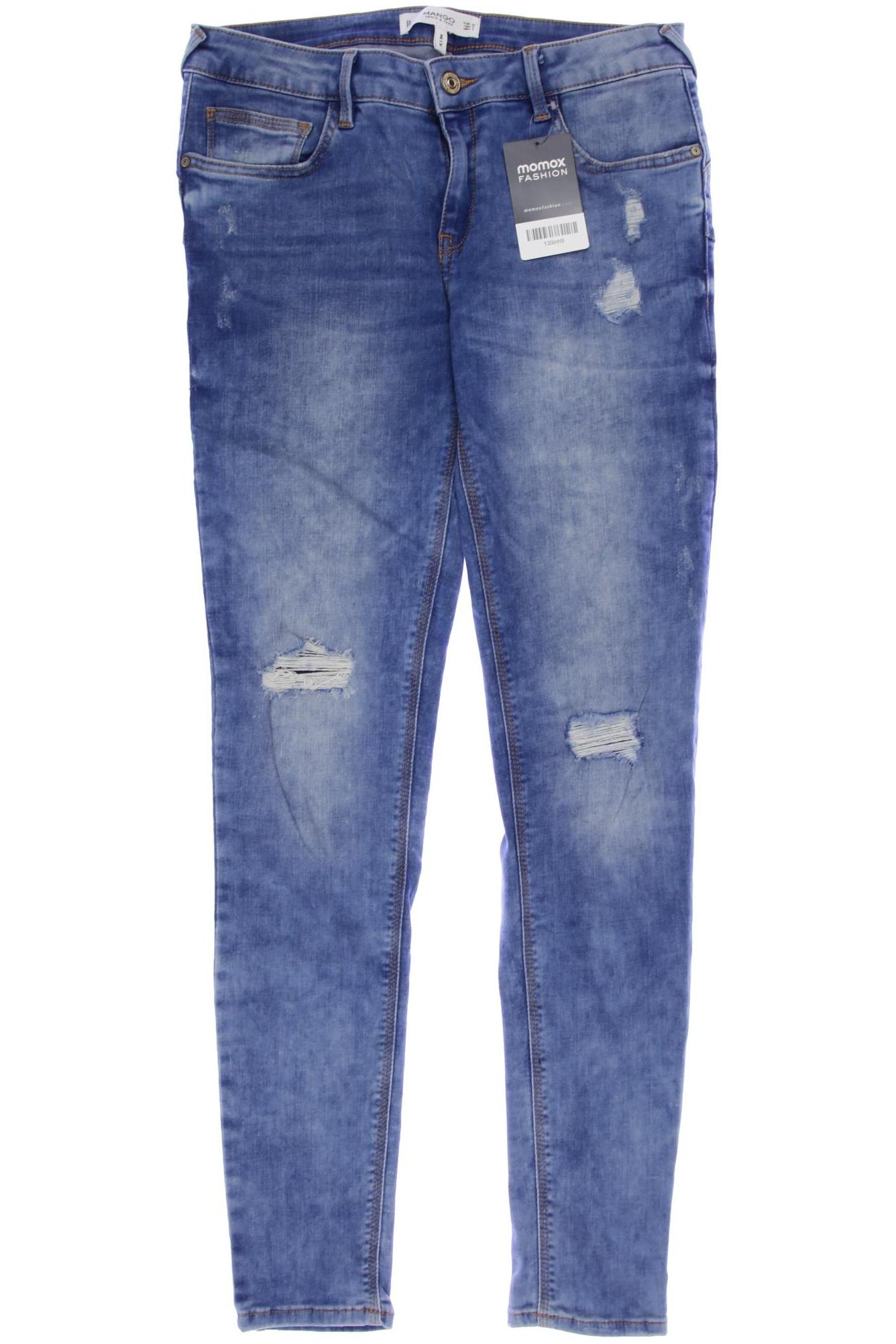 

Mango Damen Jeans, blau, Gr. 38