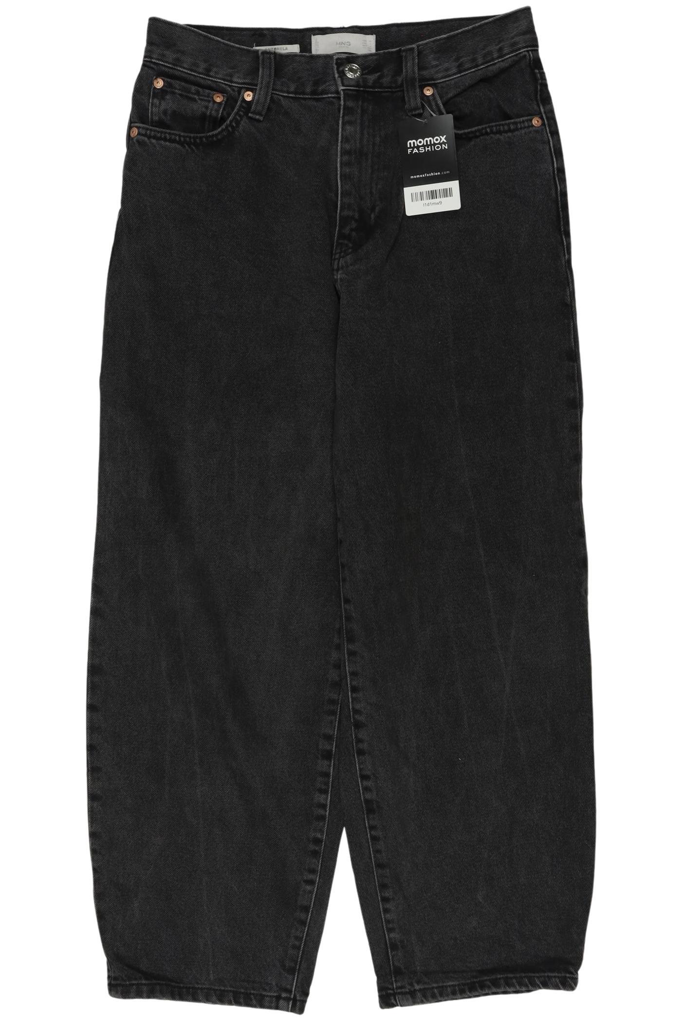 

Mango Damen Jeans, schwarz, Gr. 36