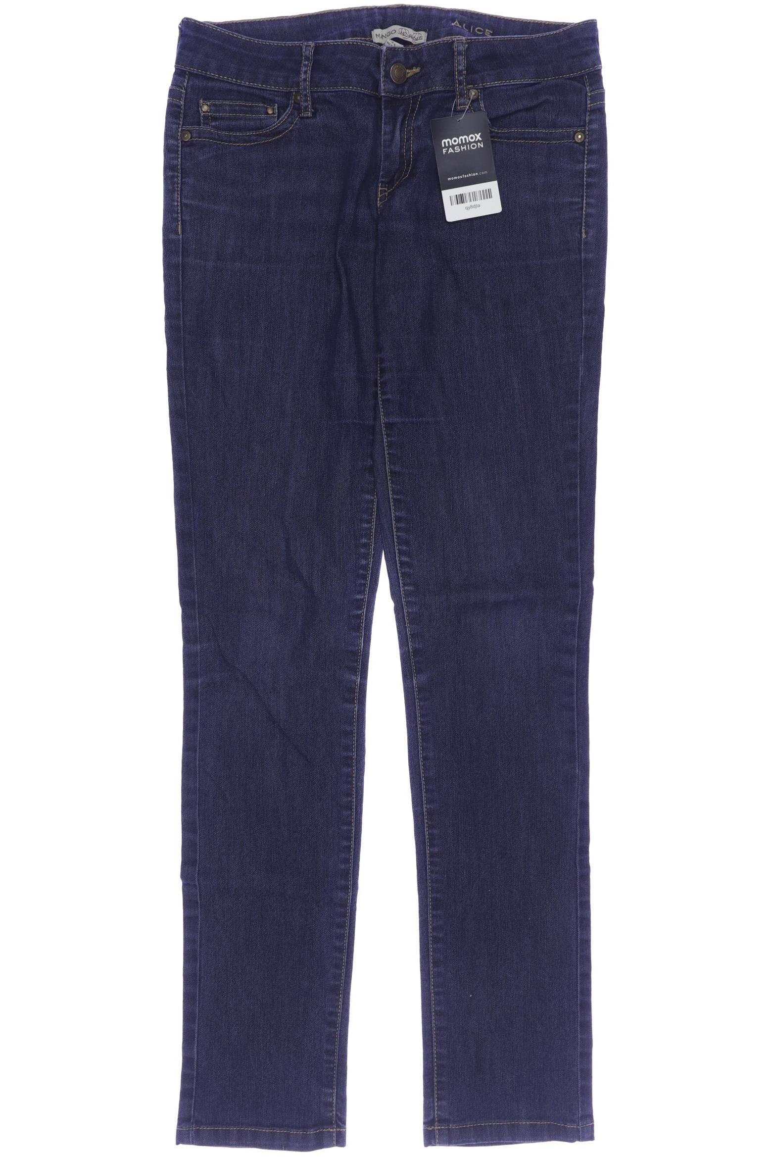

Mango Damen Jeans, marineblau, Gr. 30