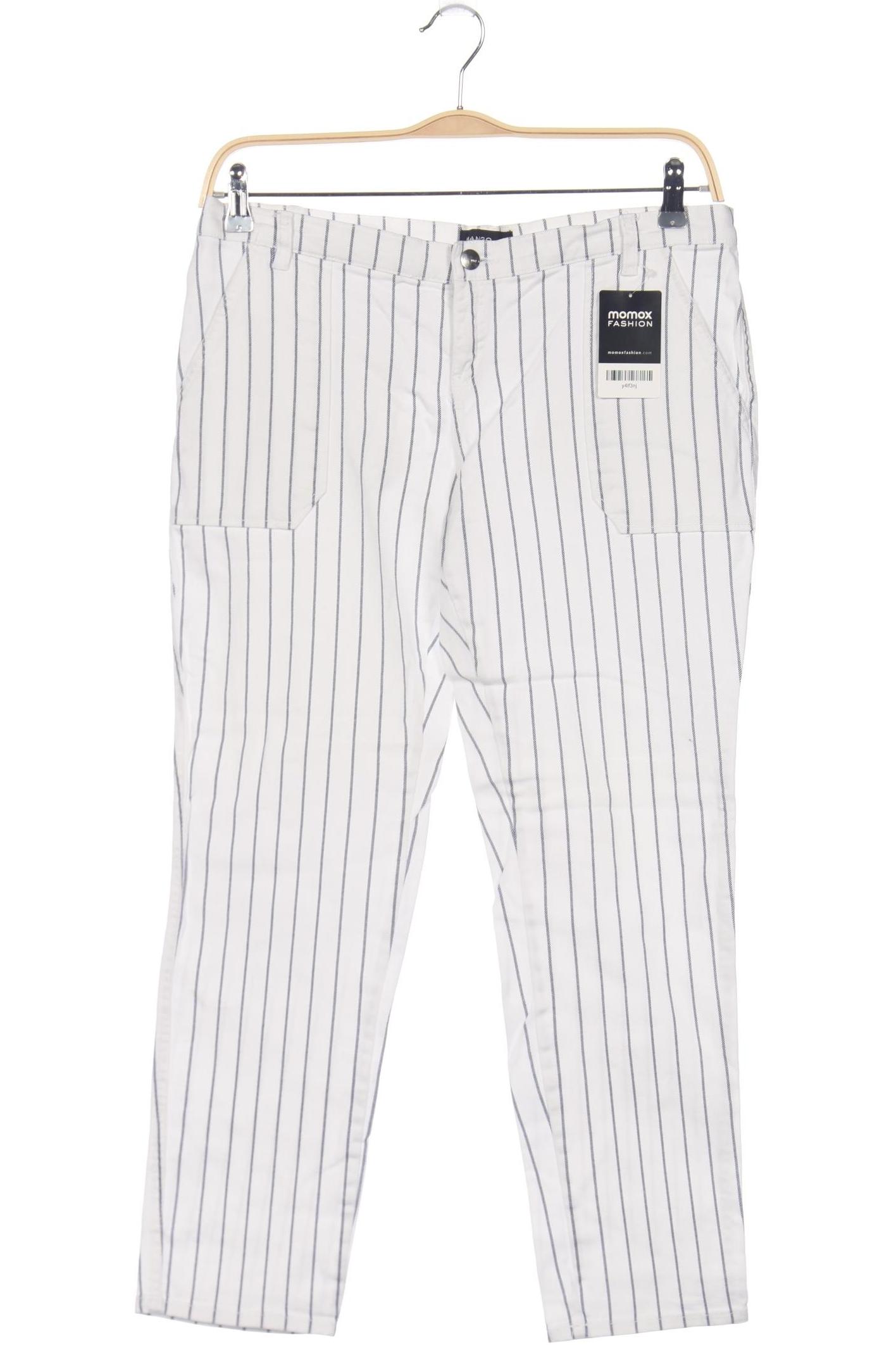 

Mango Damen Jeans, weiß, Gr. 40