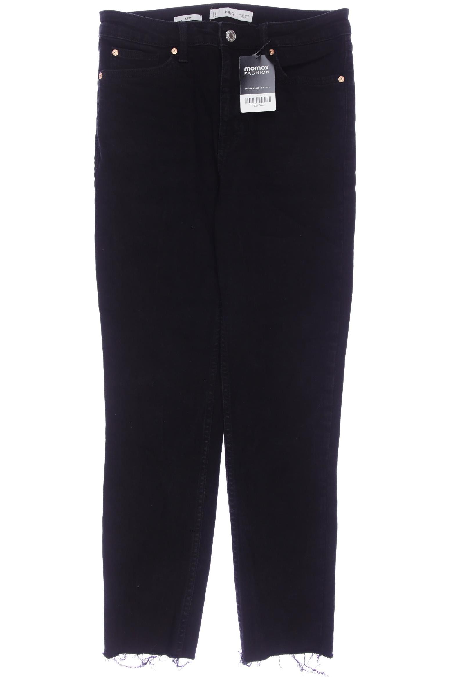 

Mango Damen Jeans, schwarz, Gr. 38