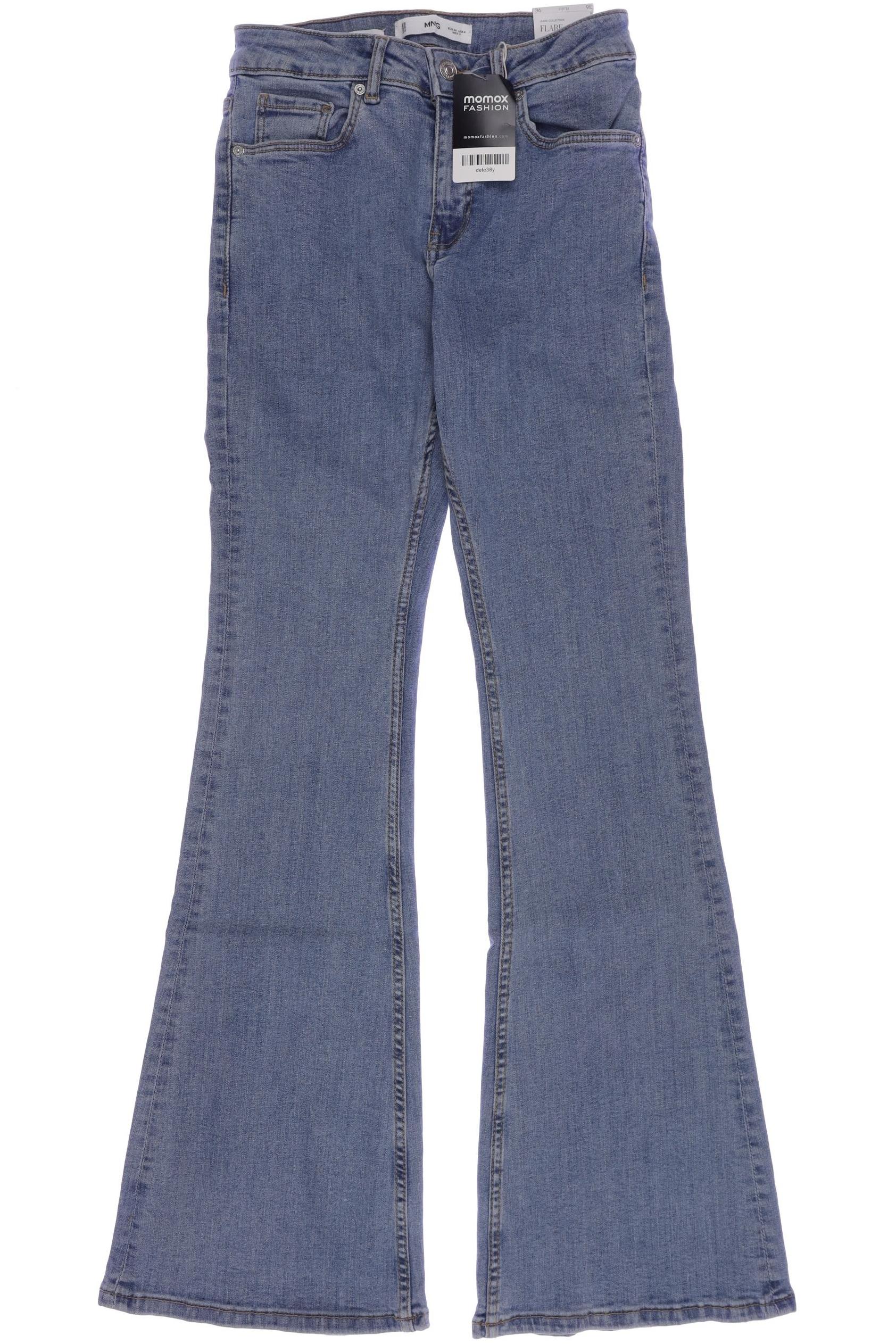 

Mango Damen Jeans, blau, Gr. 36