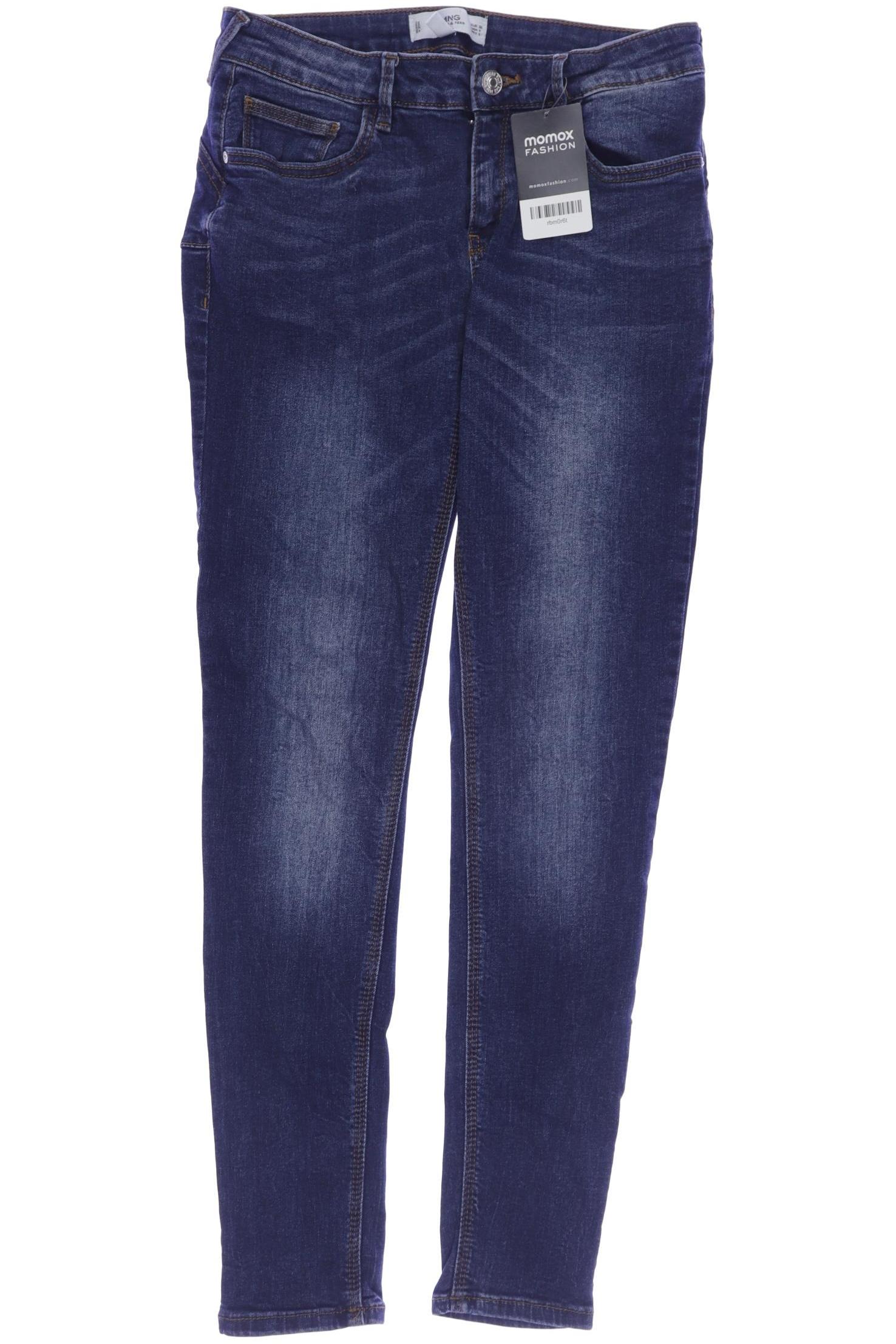 

Mango Damen Jeans, marineblau, Gr. 38