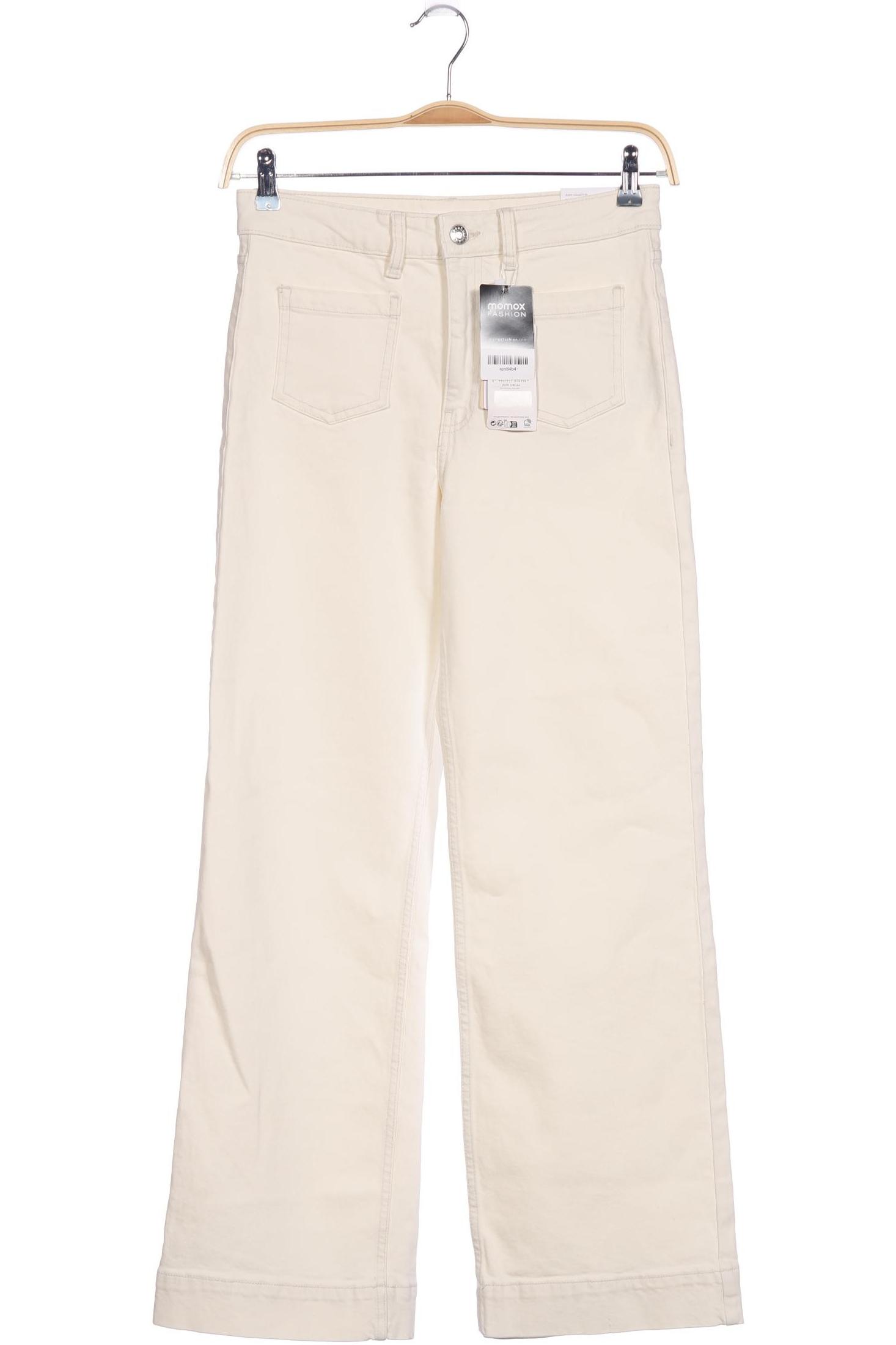 

Mango Damen Jeans, cremeweiß, Gr. 38