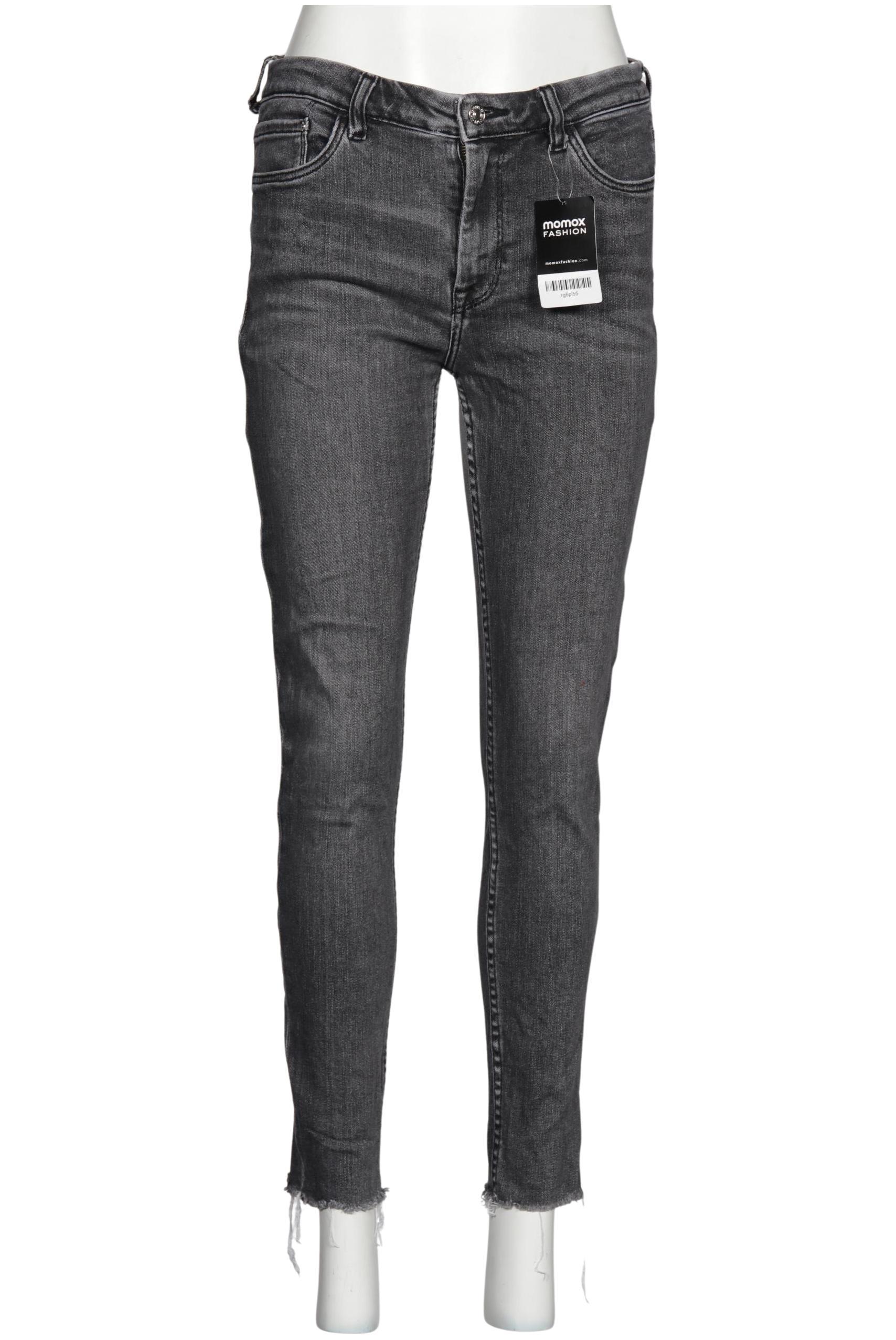 

Mango Damen Jeans, grau, Gr. 40