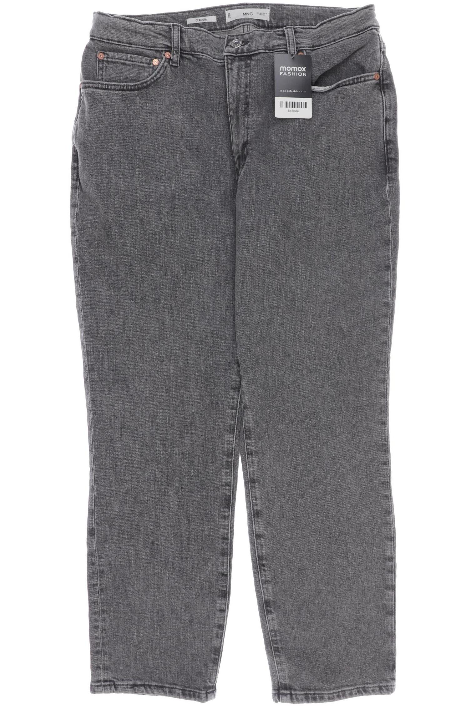 

Mango Damen Jeans, grau, Gr. 44