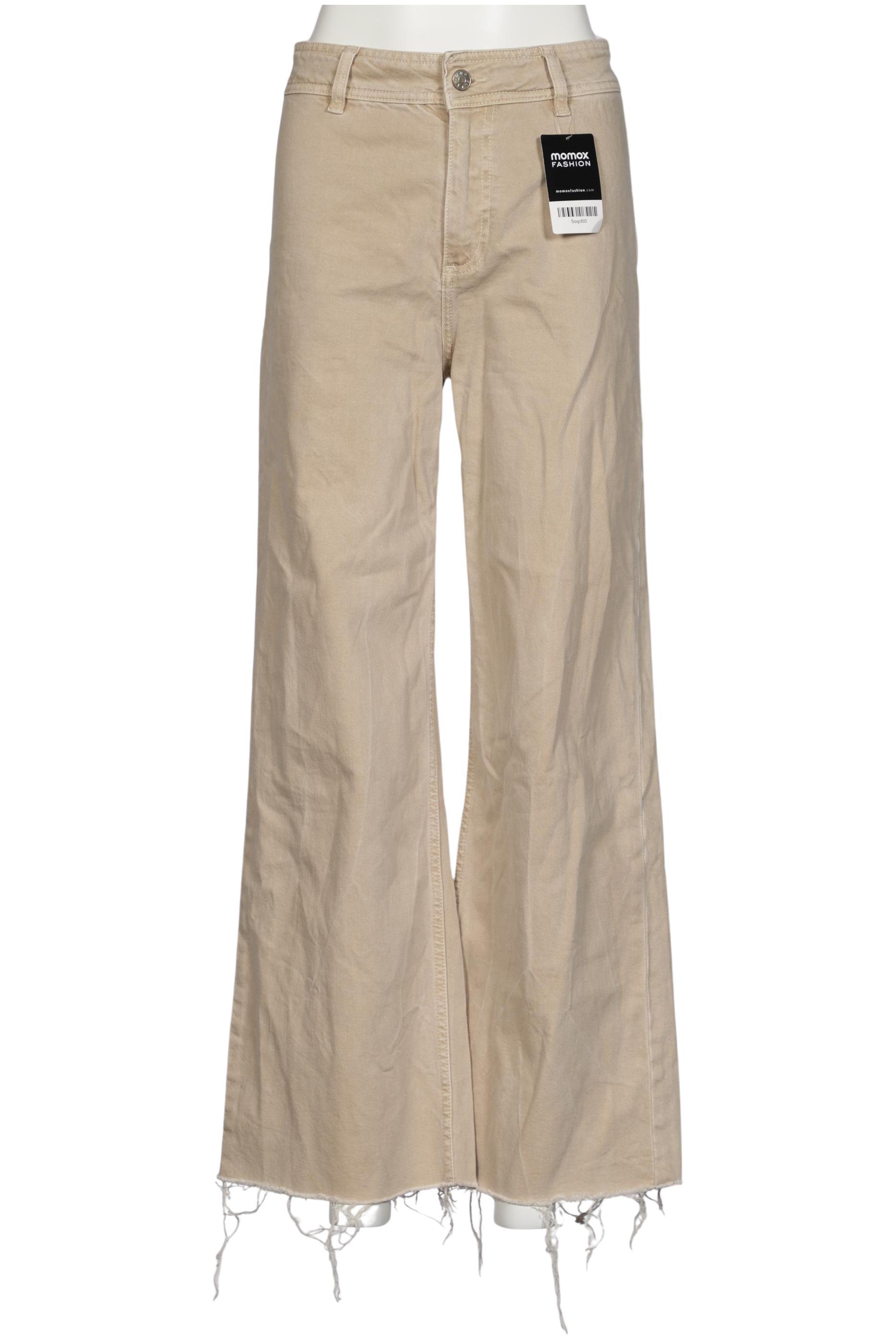 

Mango Damen Jeans, beige, Gr. 36