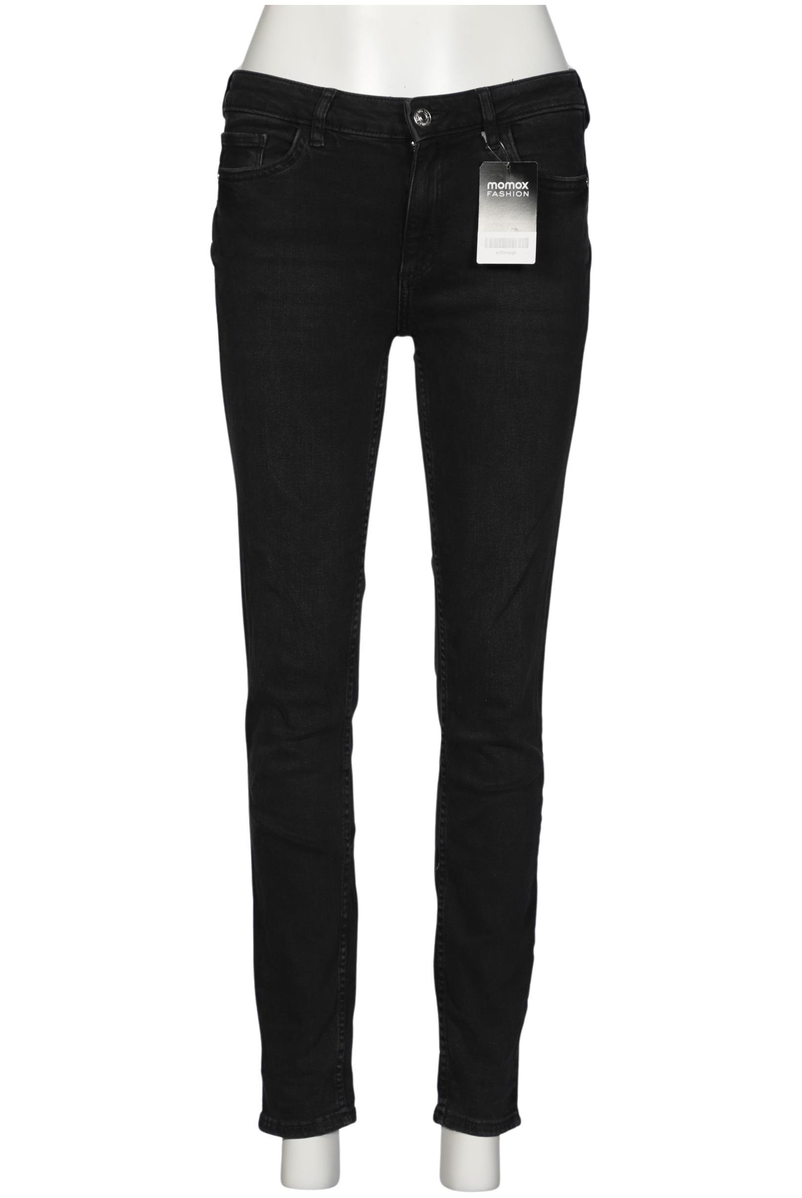 

Mango Damen Jeans, schwarz, Gr. 38