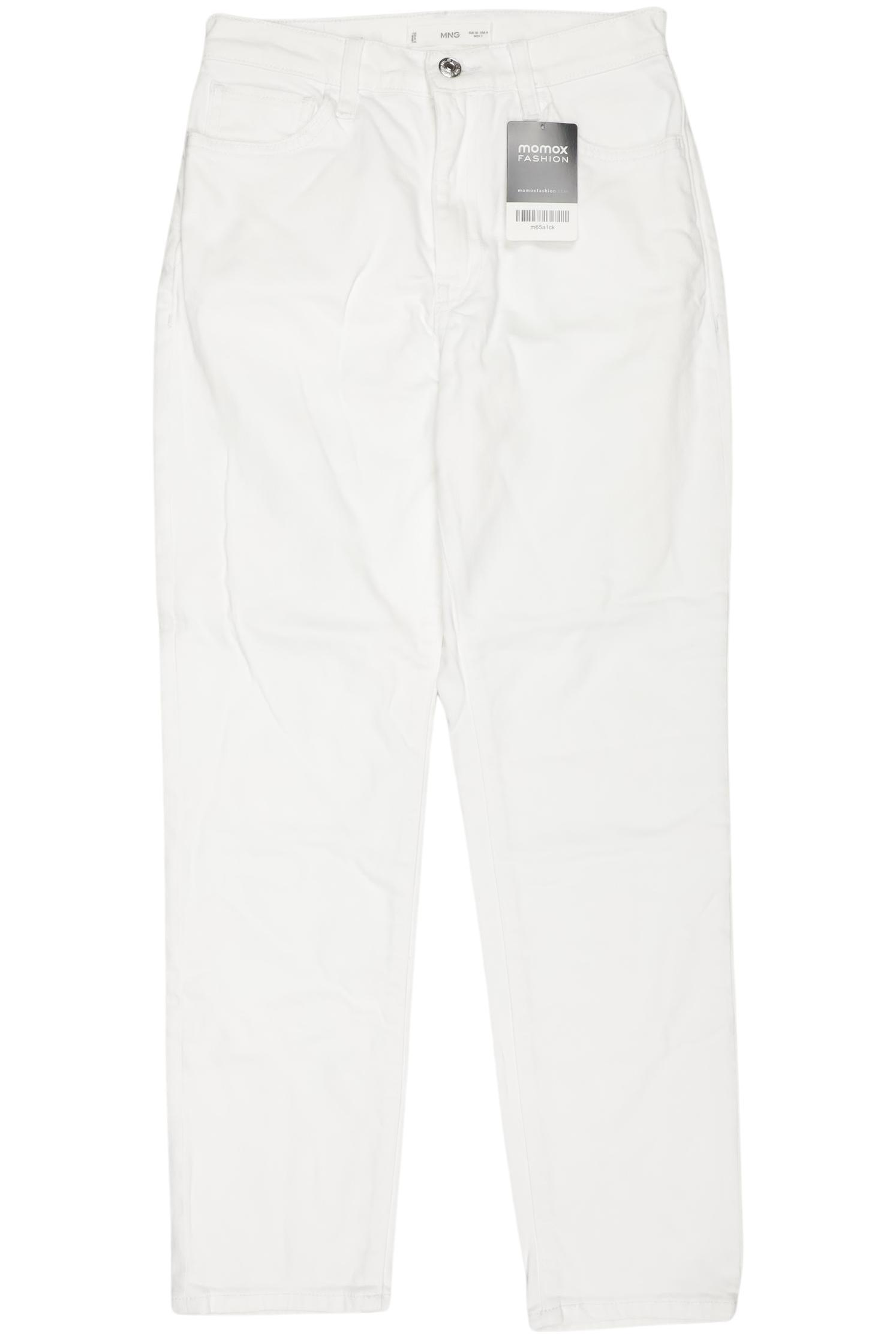 

Mango Damen Jeans, weiß, Gr. 36