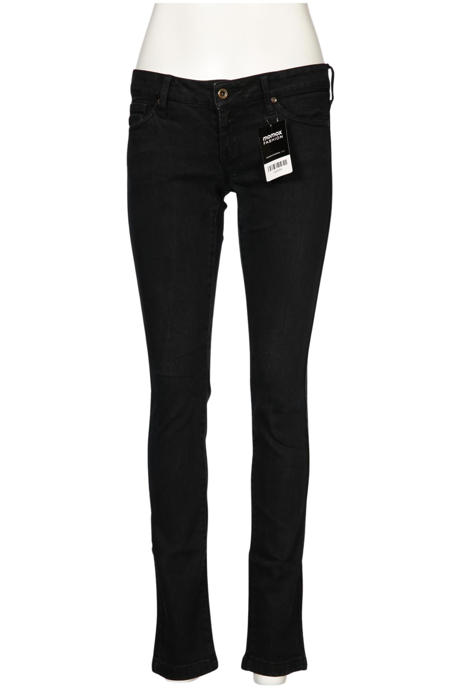 

Mango Damen Jeans, schwarz, Gr. 38