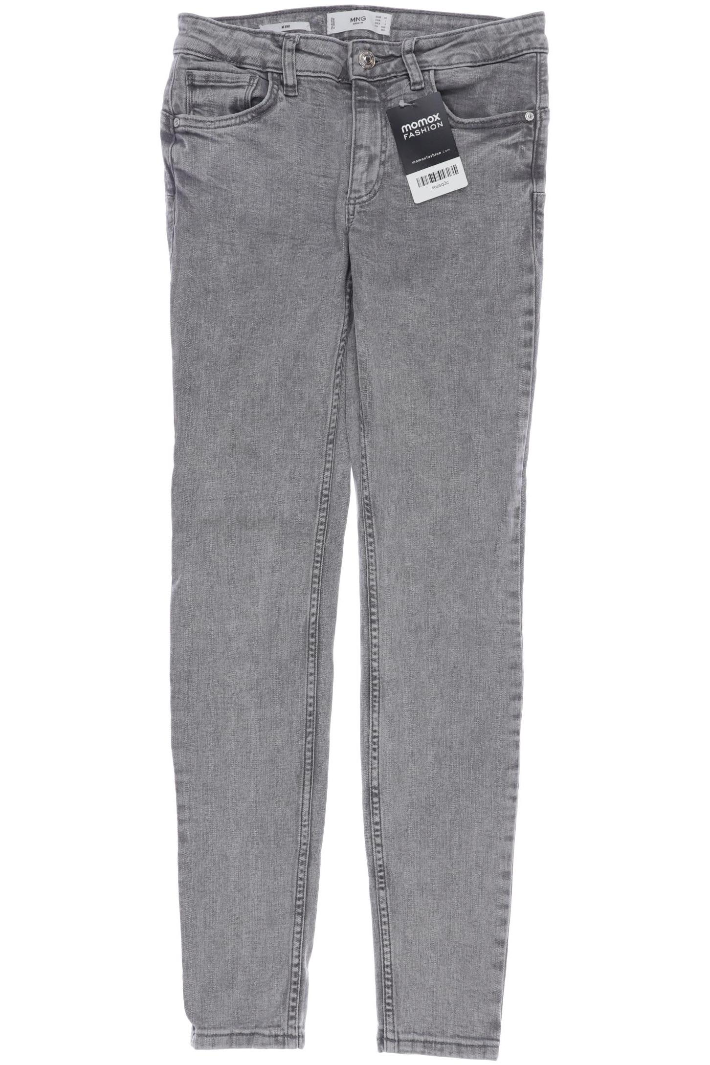

Mango Damen Jeans, grau, Gr. 32