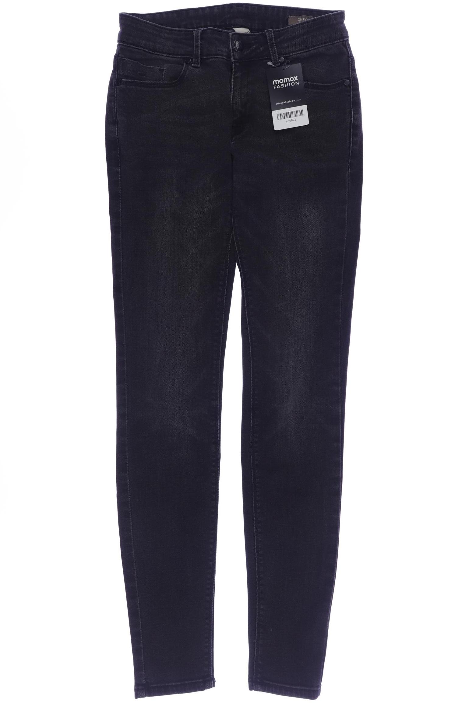

Mango Damen Jeans, schwarz, Gr. 36