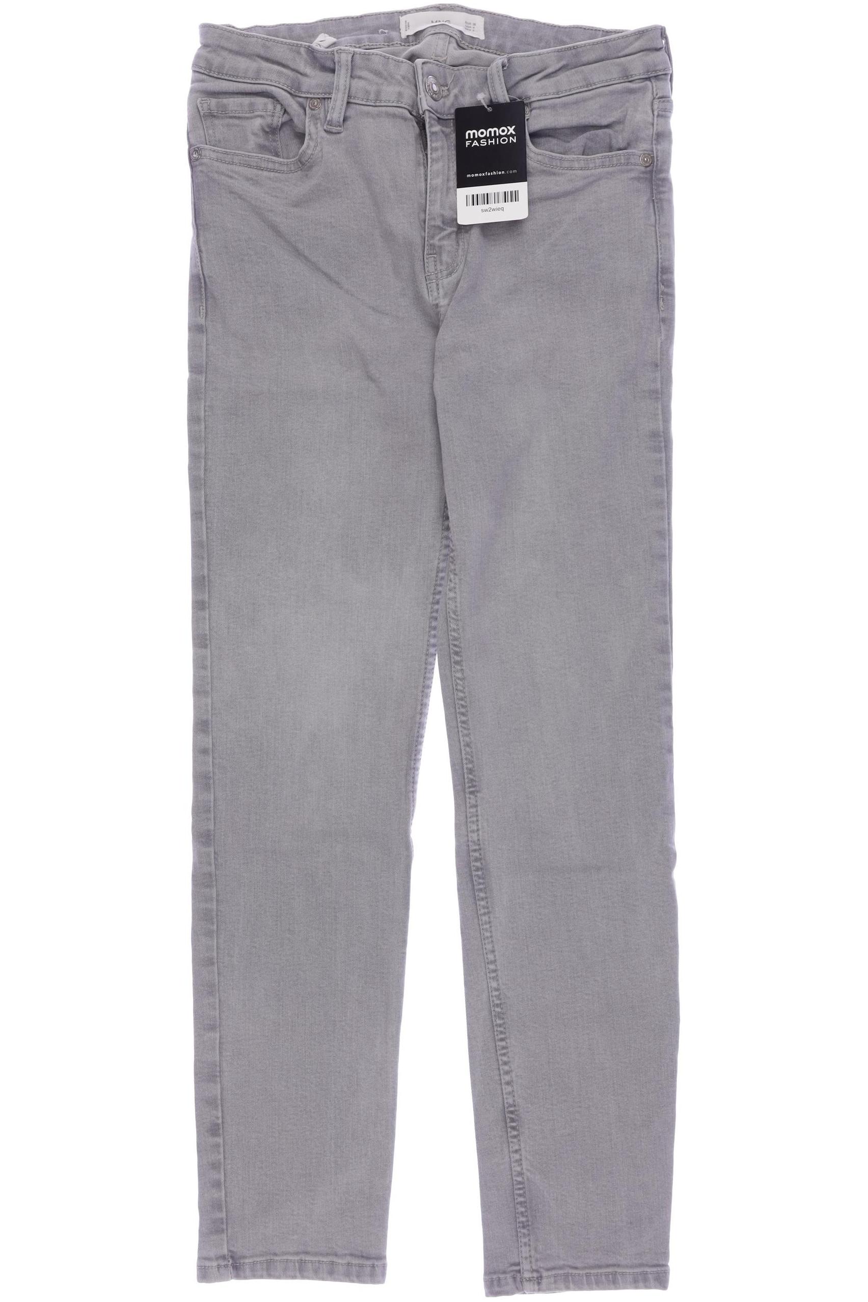 

Mango Damen Jeans, grau, Gr. 36