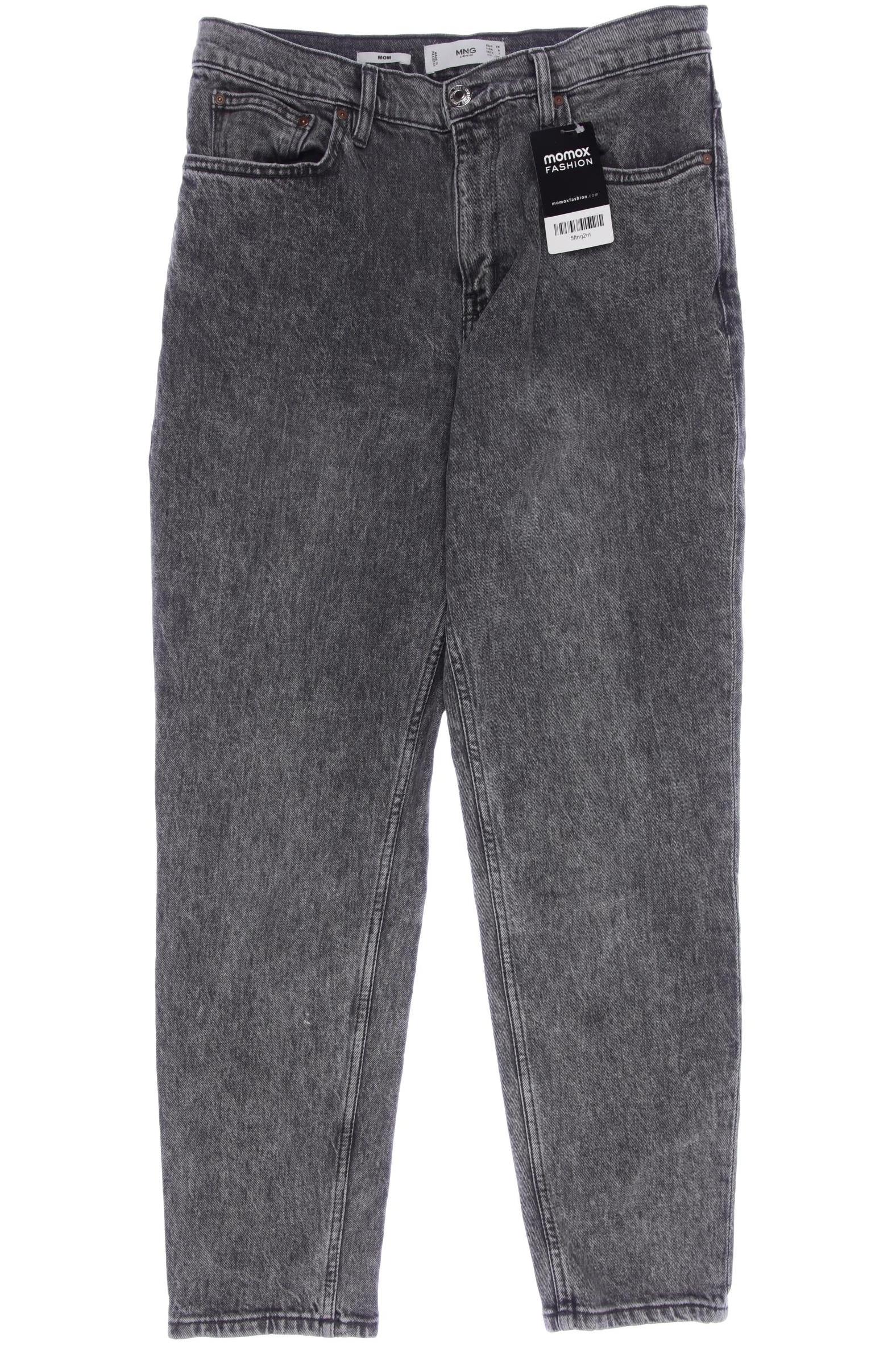 

Mango Damen Jeans, grau, Gr. 40