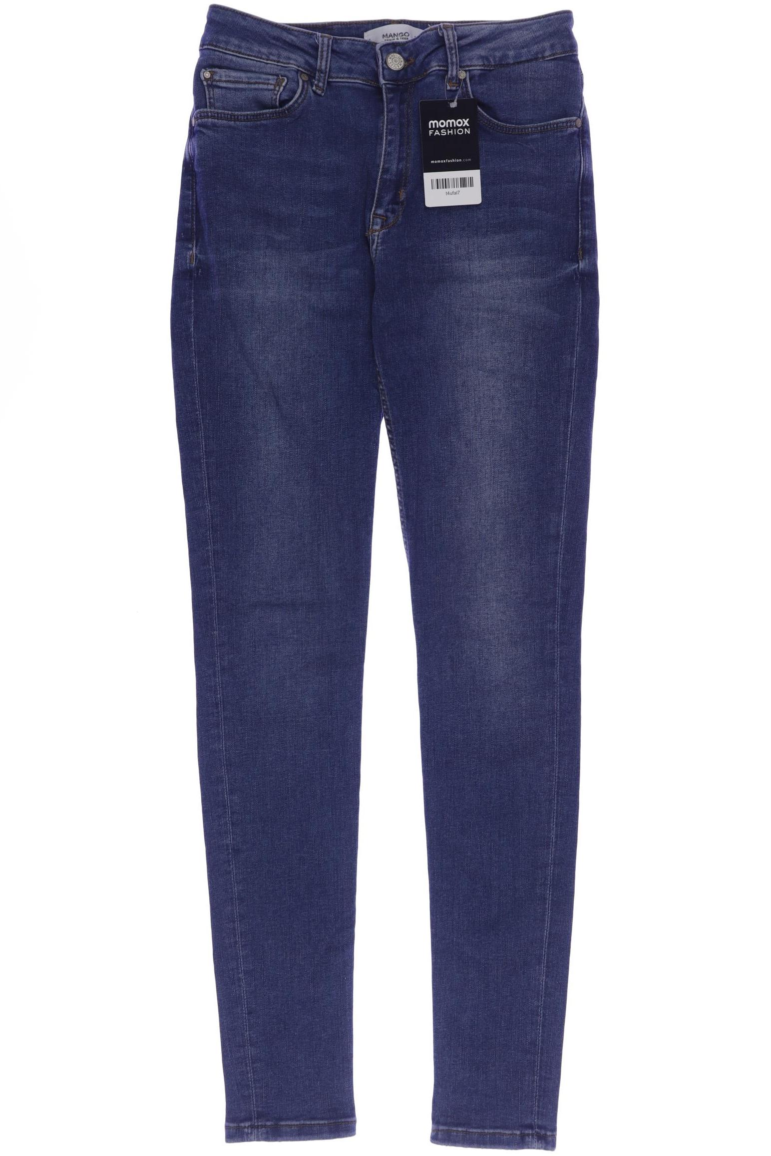 

Mango Damen Jeans, marineblau, Gr. 36