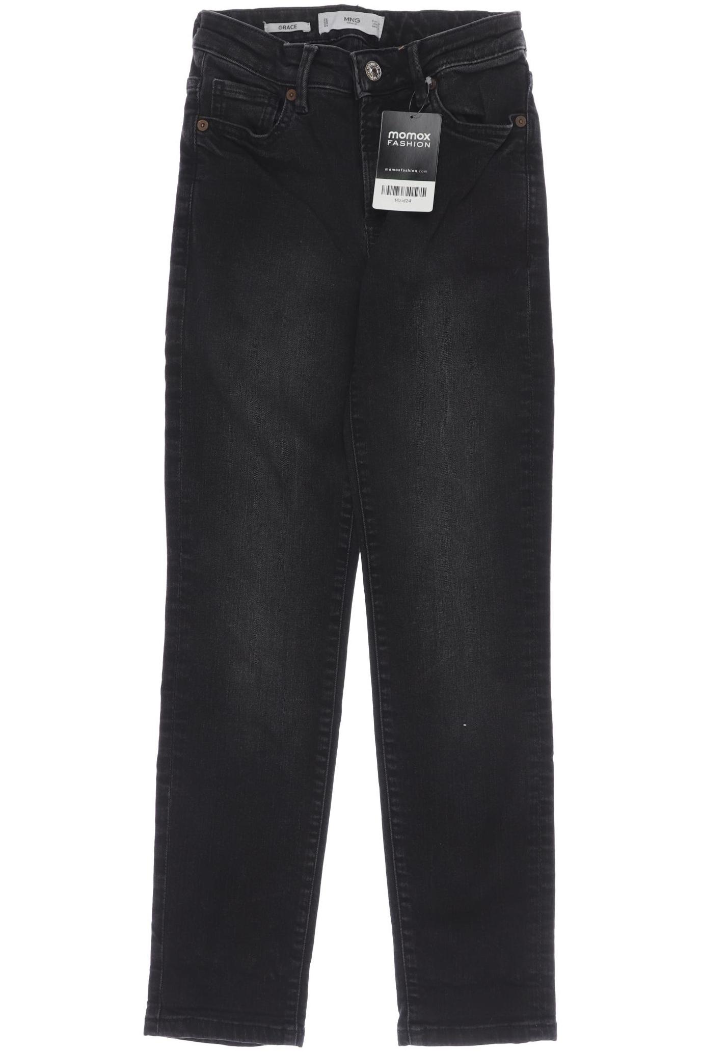 

Mango Damen Jeans, schwarz, Gr. 32