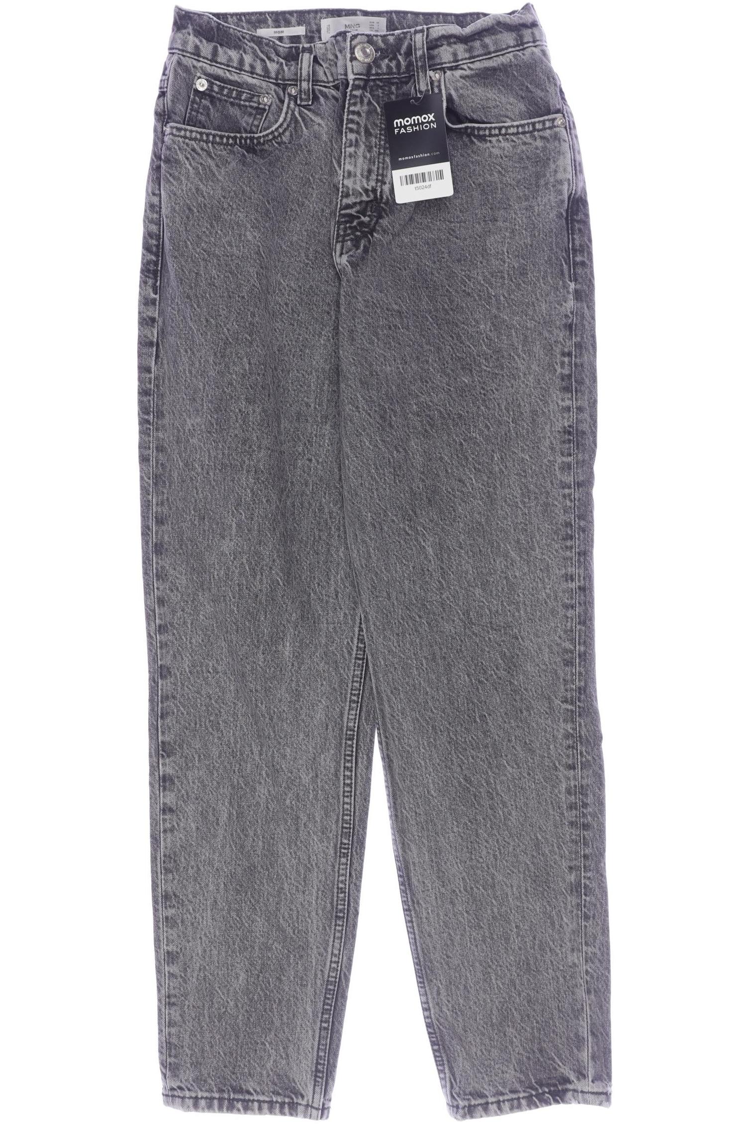 

Mango Damen Jeans, grau, Gr. 34