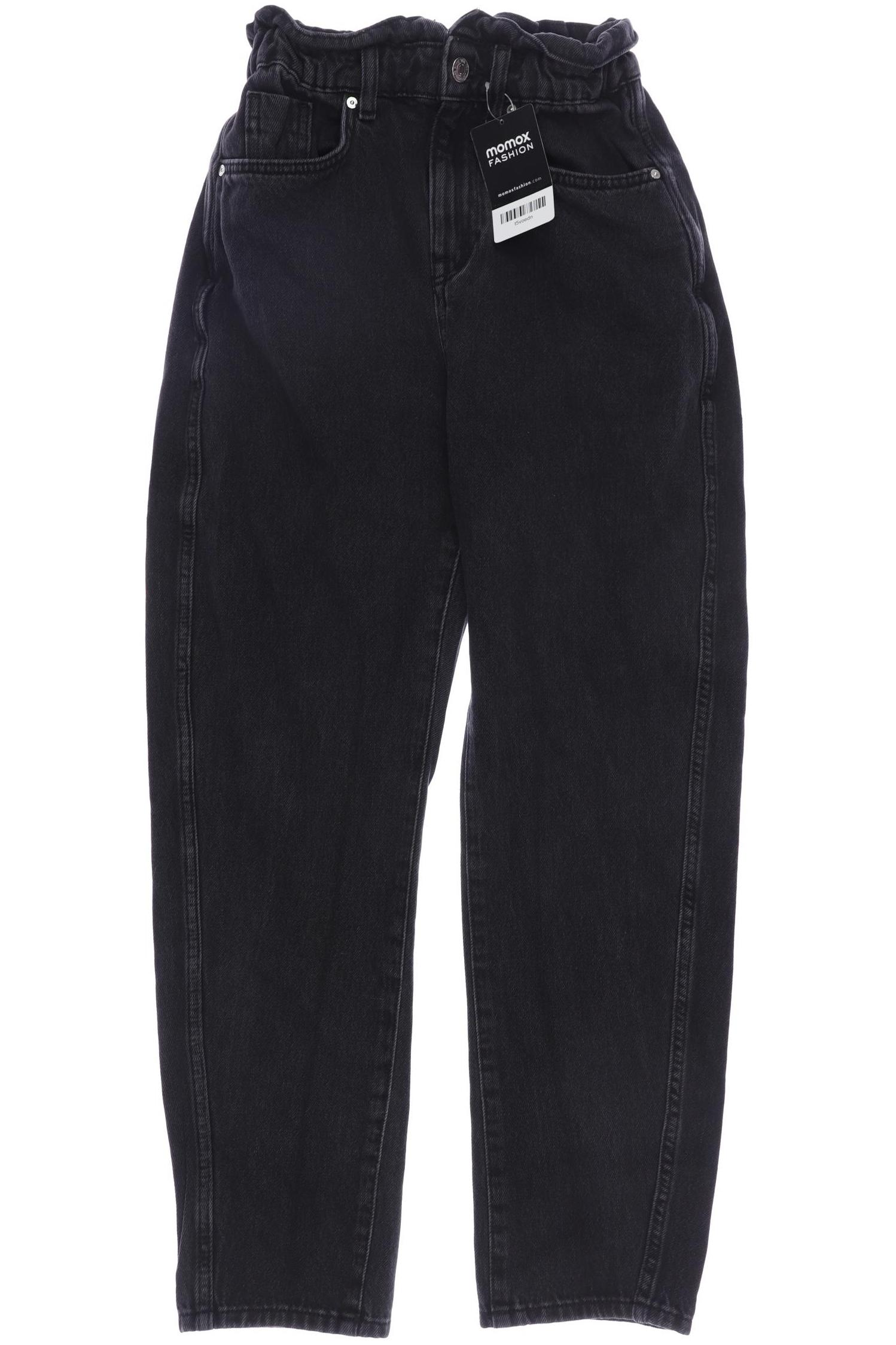 

Mango Damen Jeans, schwarz, Gr. 34