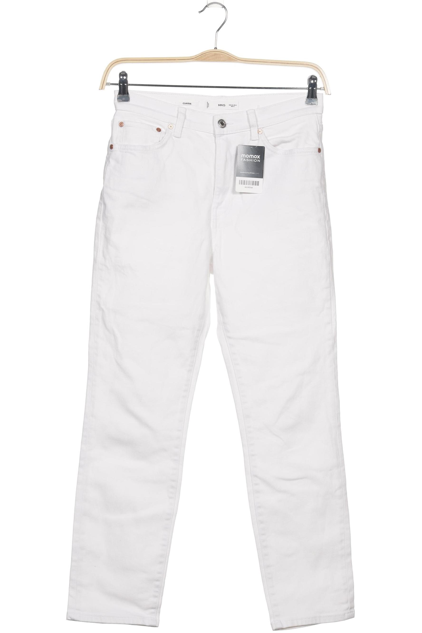 

Mango Damen Jeans, weiß, Gr. 38