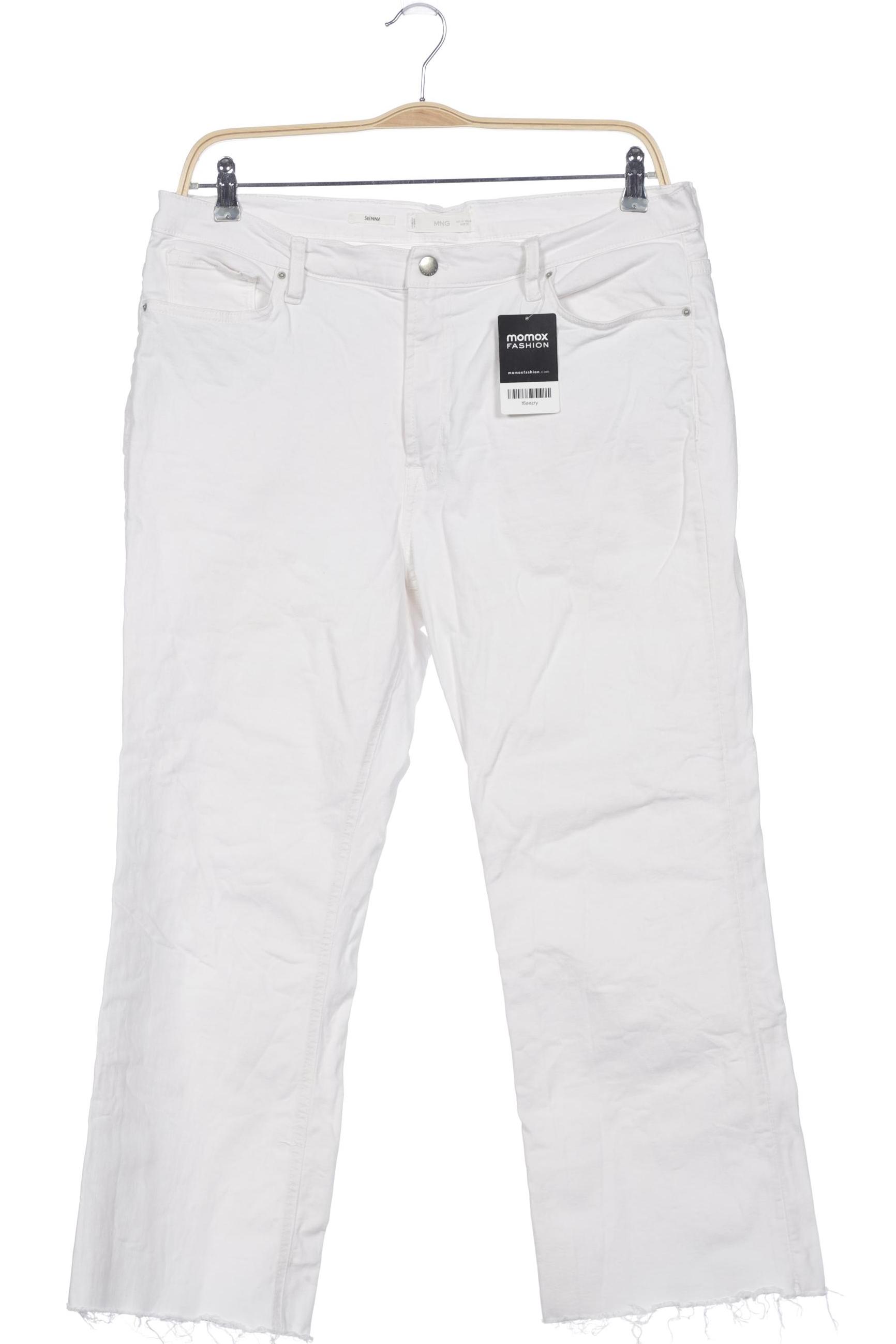 

Mango Damen Jeans, weiß, Gr. 36