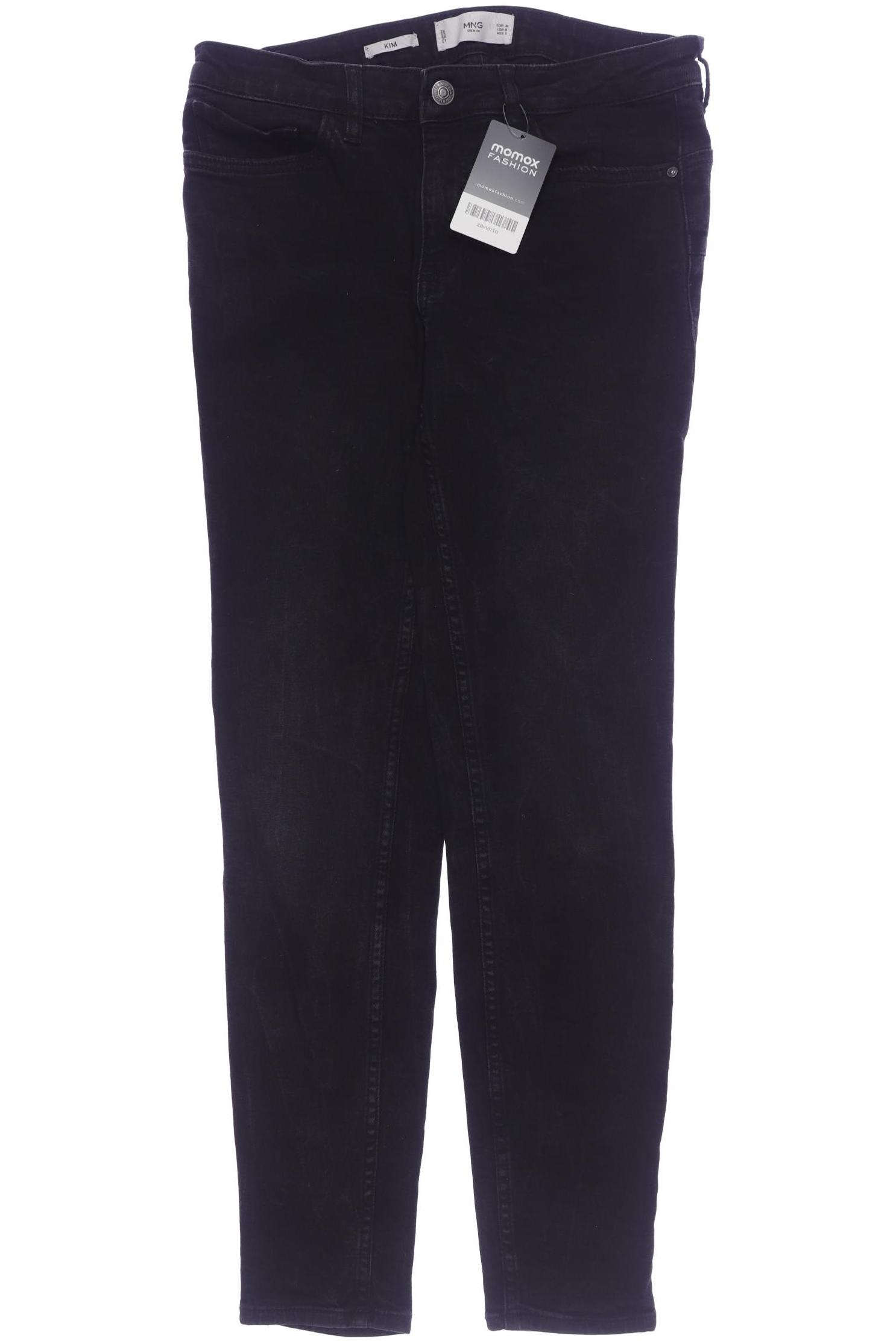 

Mango Damen Jeans, schwarz, Gr. 38