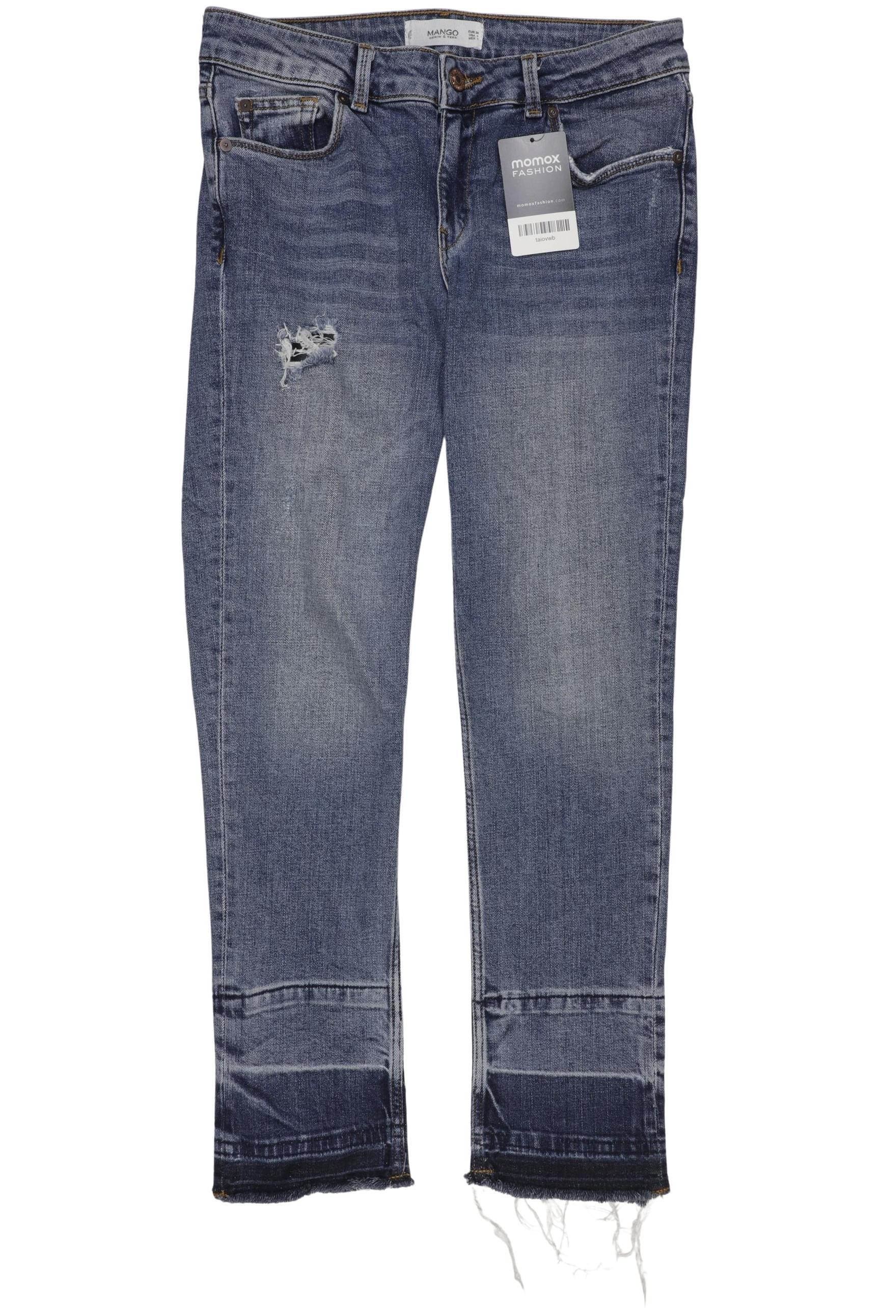 

Mango Damen Jeans, blau, Gr. 34