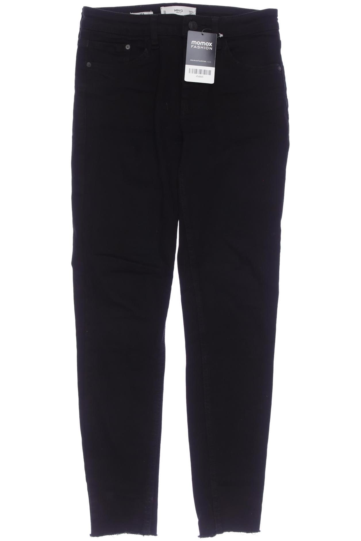 

Mango Damen Jeans, schwarz, Gr. 34